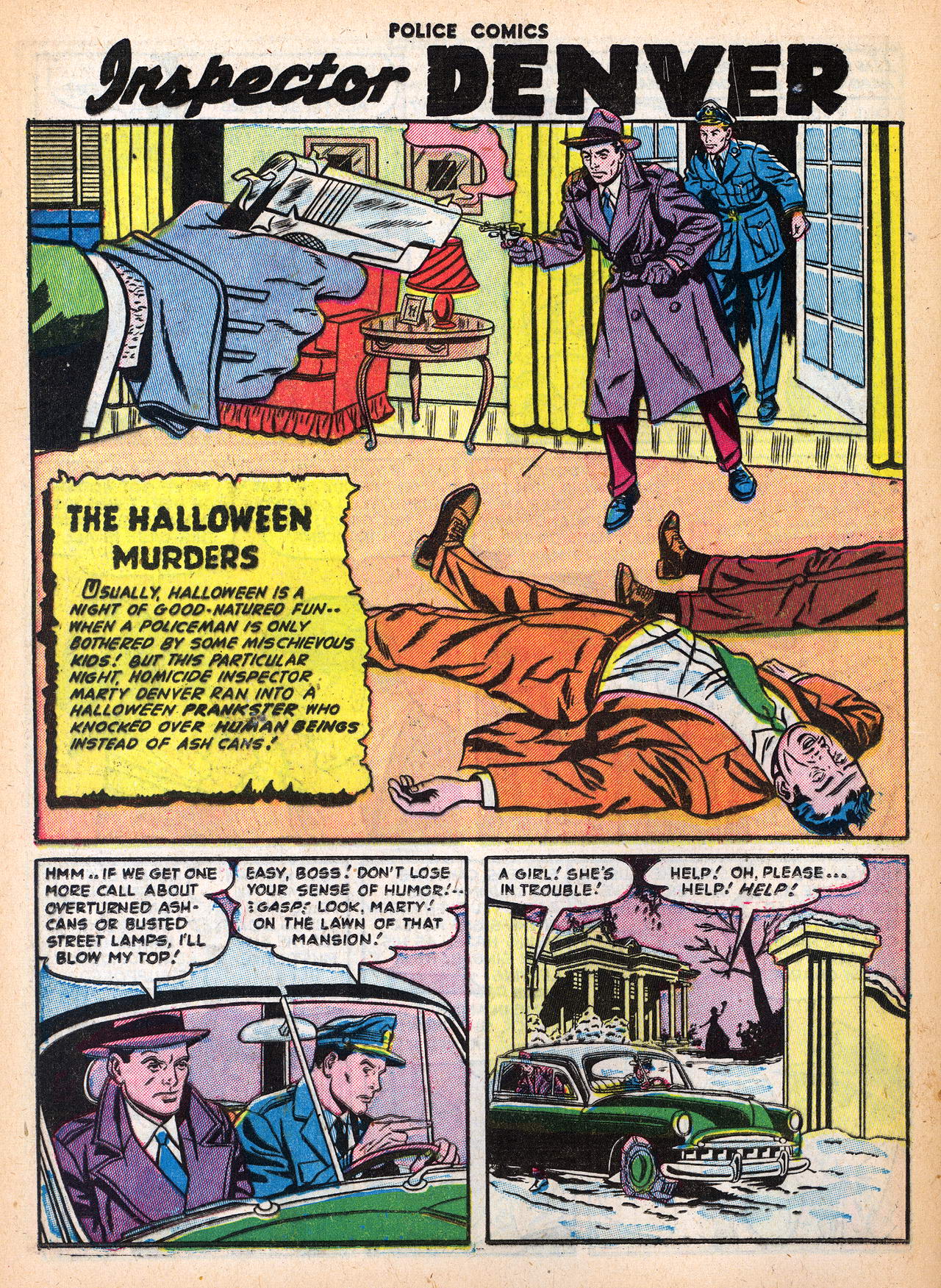 Read online Police Comics comic -  Issue #123 - 12