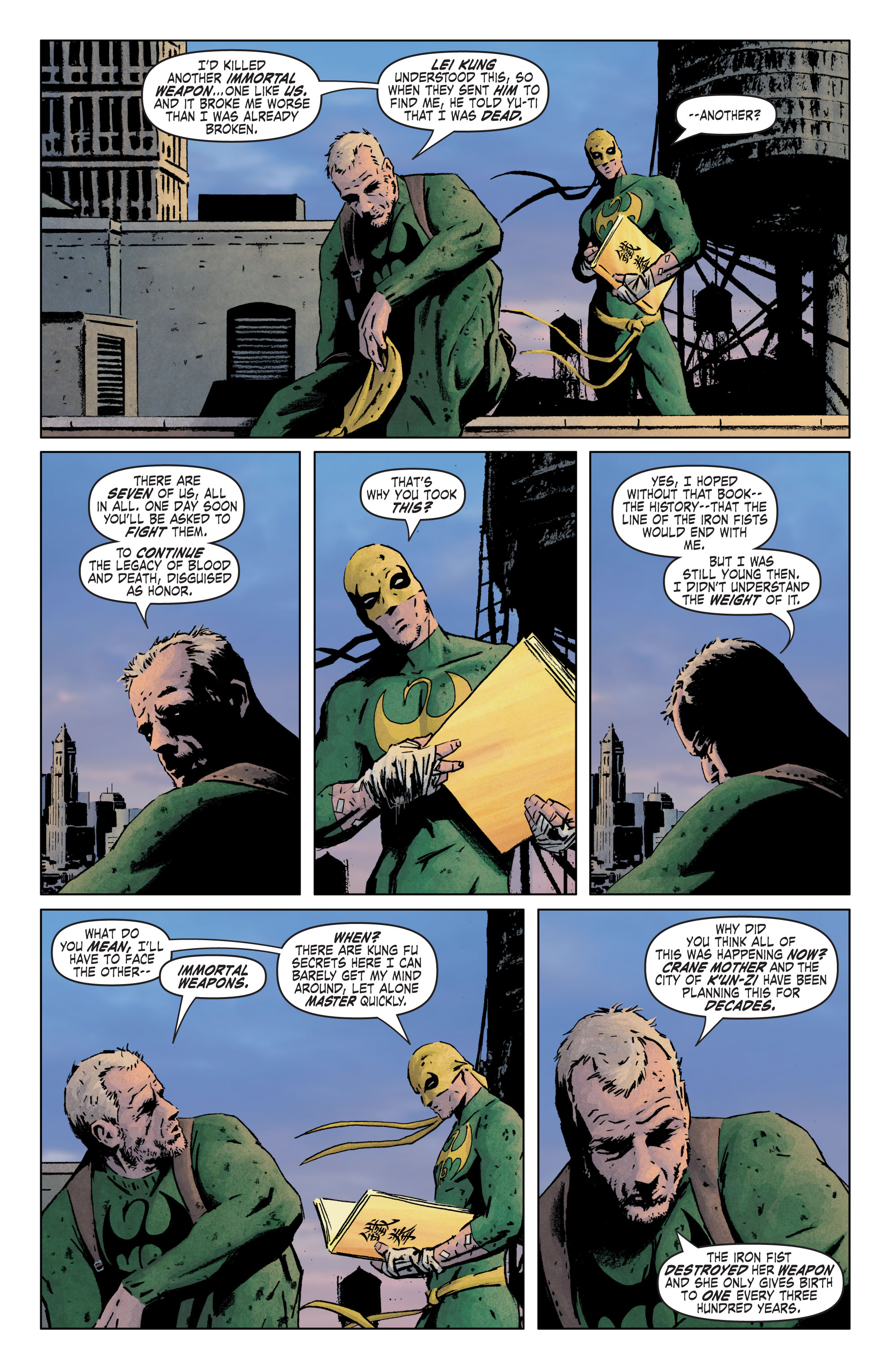 Read online The Immortal Iron Fist comic -  Issue #5 - 16