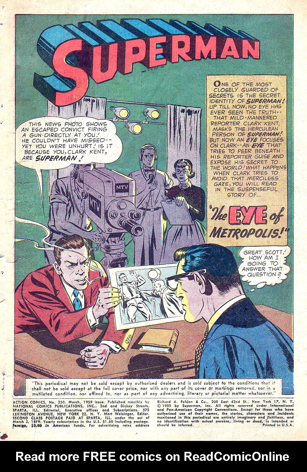 Read online Action Comics (1938) comic -  Issue #250 - 3