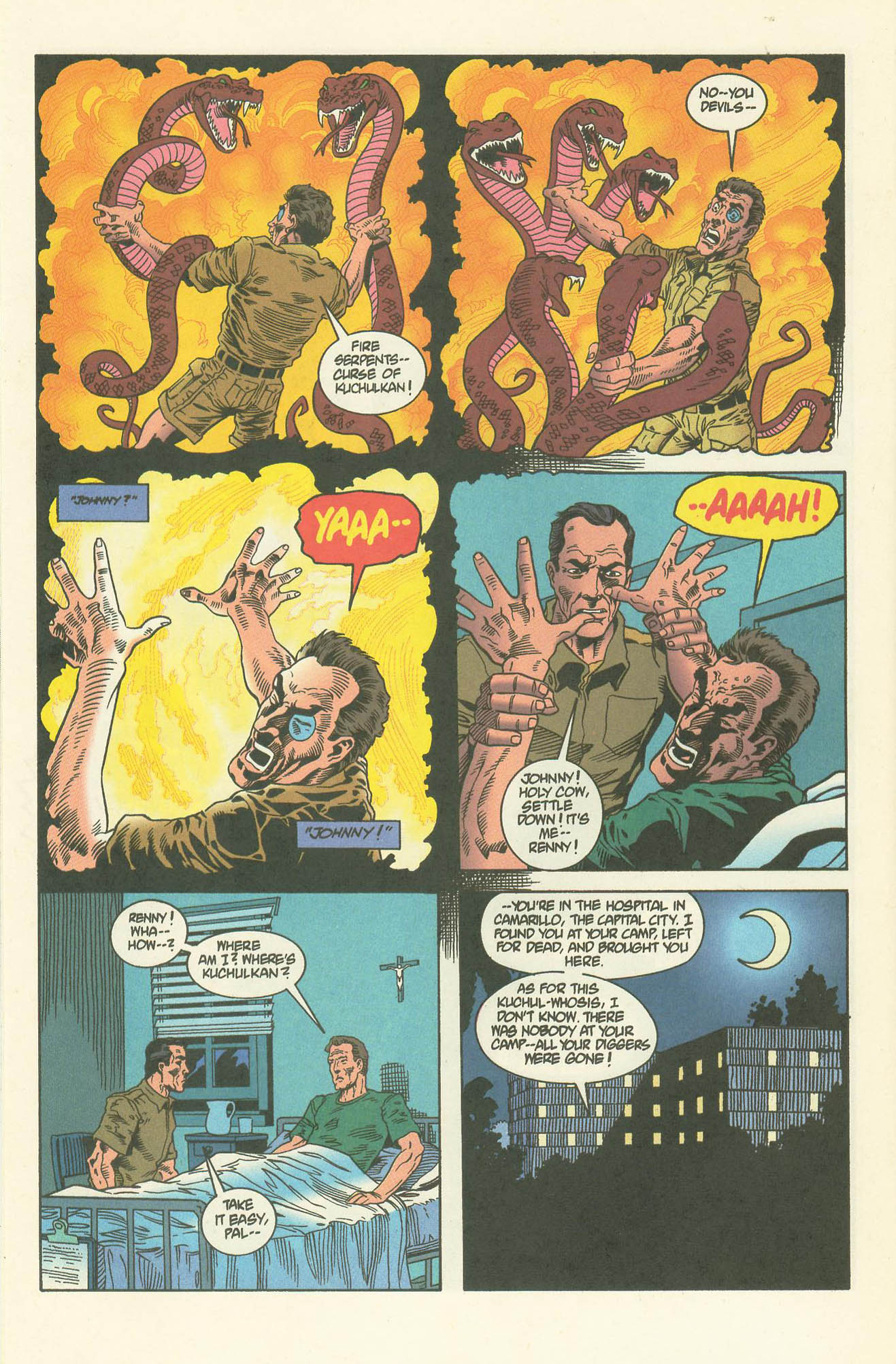 Read online Doc Savage: Curse of the Fire God comic -  Issue #1 - 12