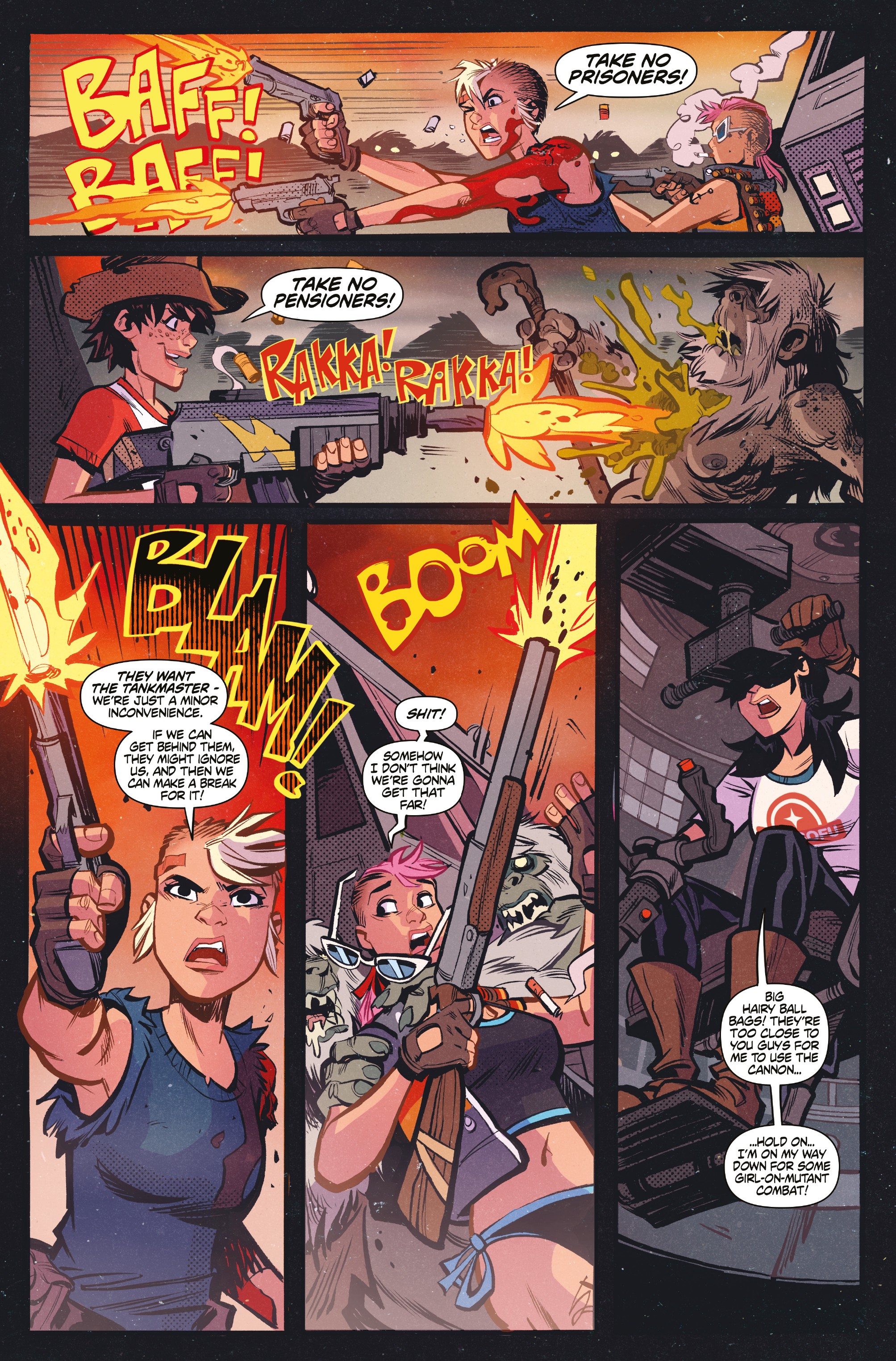 Read online Tank Girl Ongoing comic -  Issue #3 - 6