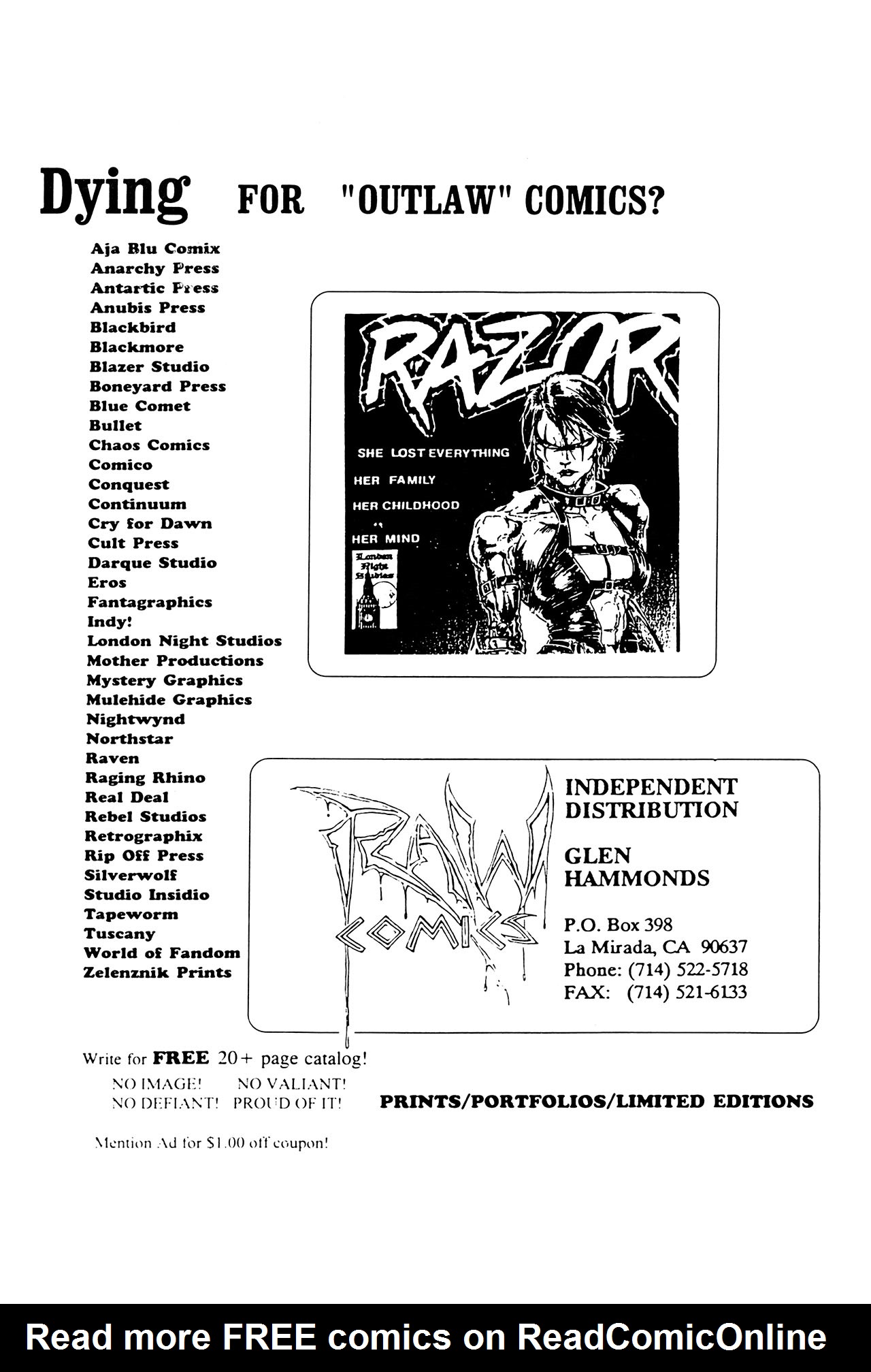 Read online Razor comic -  Issue #6 - 12