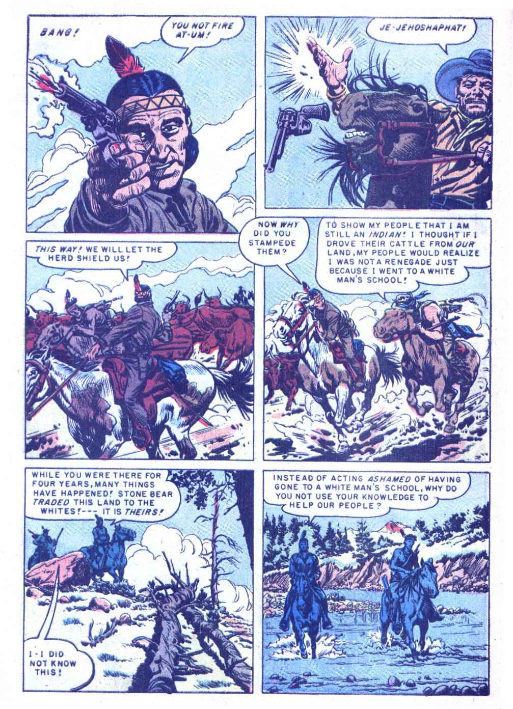 Read online Lone Ranger's Companion Tonto comic -  Issue #28 - 8