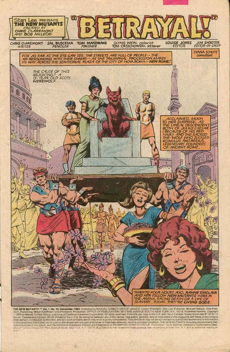 Read online The New Mutants comic -  Issue #10 - 2