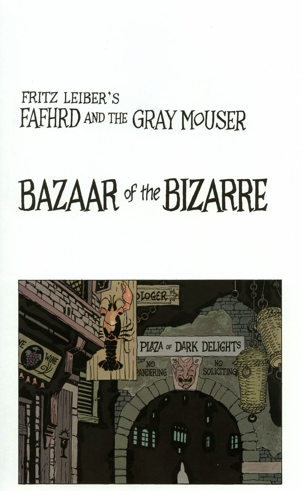 Read online Fafhrd and the Gray Mouser comic -  Issue #3 - 23