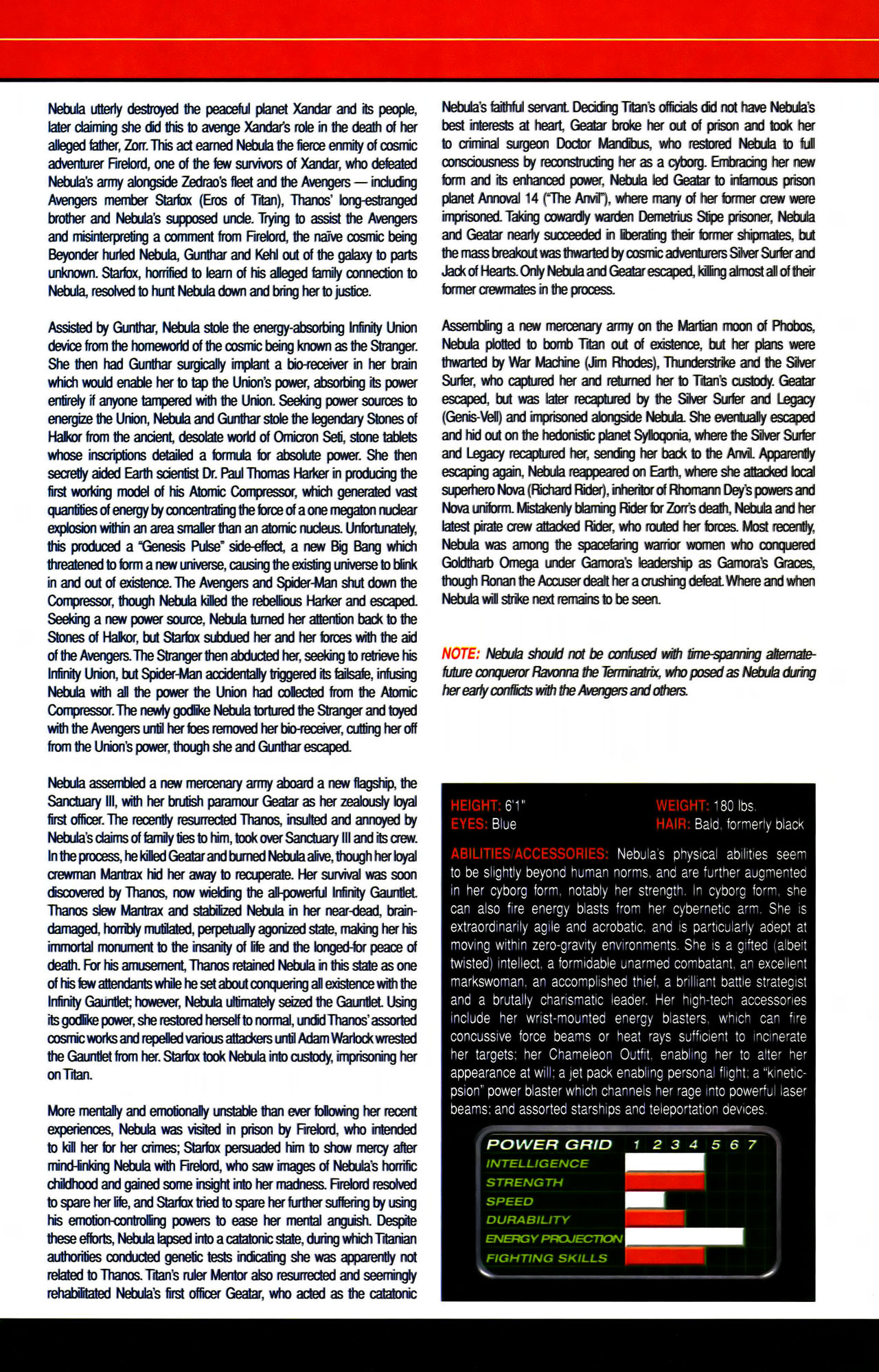 Read online All-New Official Handbook of the Marvel Universe A to Z comic -  Issue #7 - 63