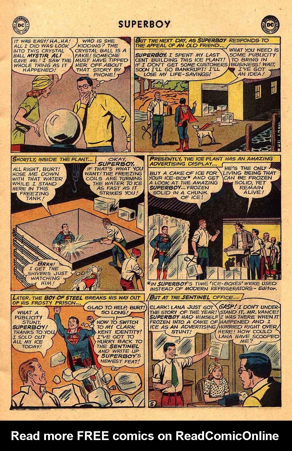 Read online Superboy (1949) comic -  Issue #111 - 6