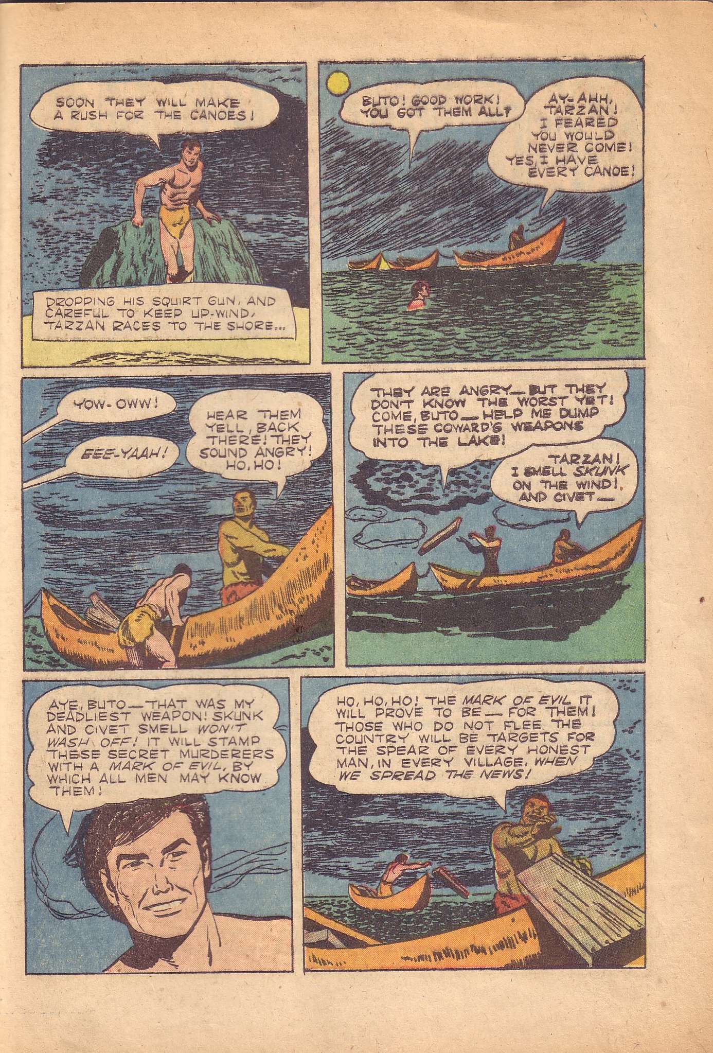 Read online Tarzan (1948) comic -  Issue #50 - 41