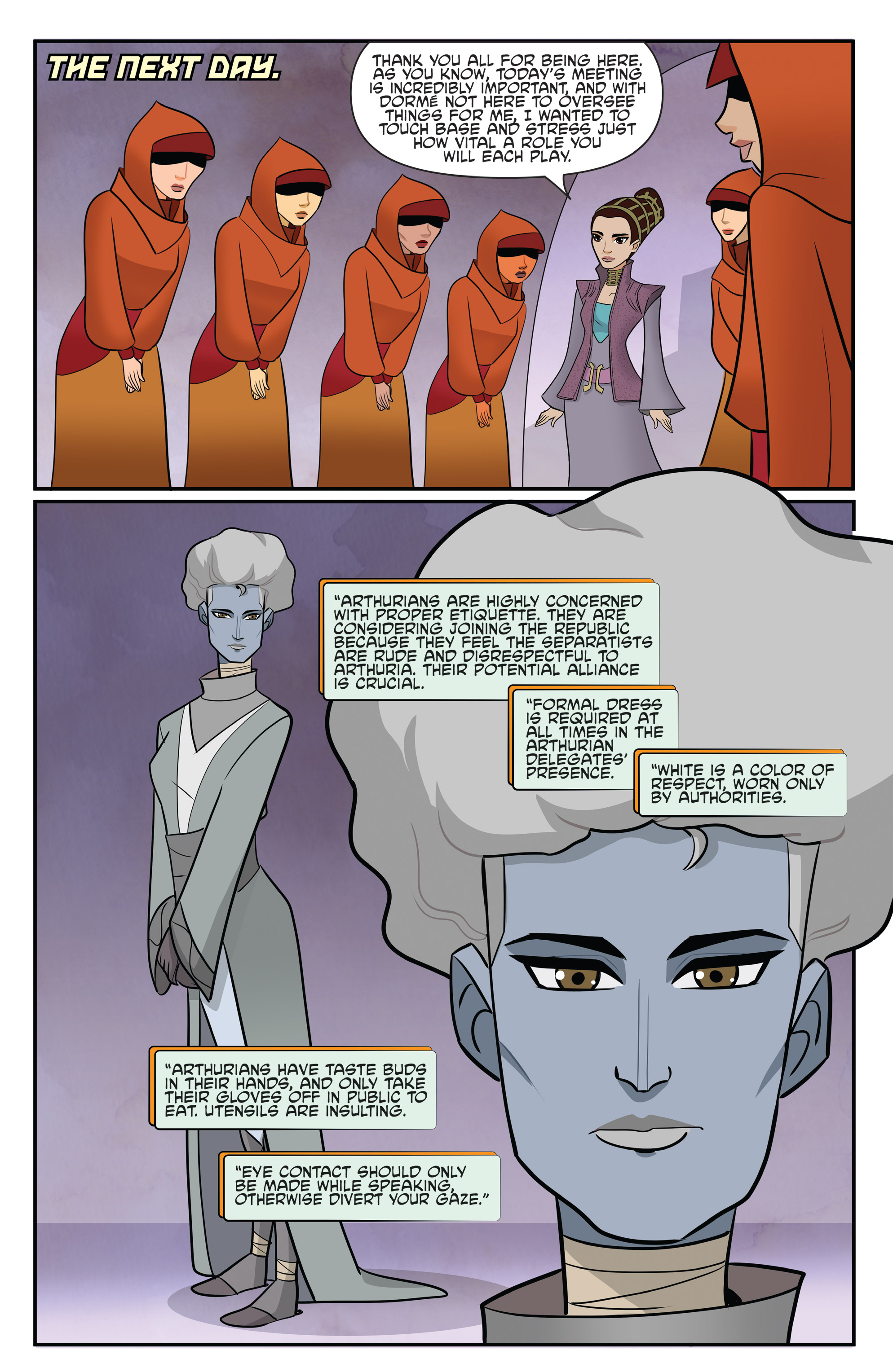 Read online Star Wars Forces of Destiny-Ahsoka & Padmé comic -  Issue # Full - 11