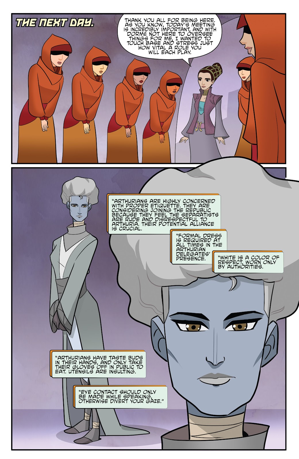 Star Wars Forces of Destiny-Ahsoka & Padmé issue Full - Page 11