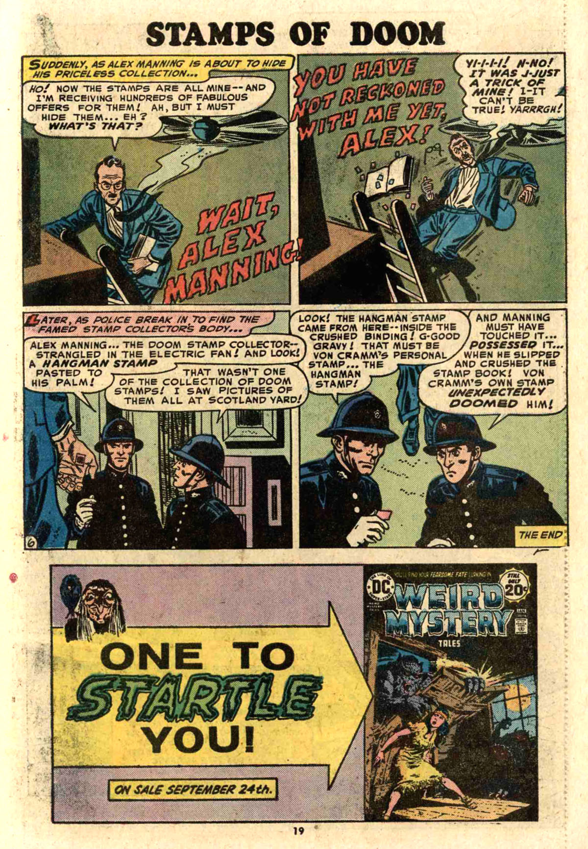 Read online House of Mystery (1951) comic -  Issue #228 - 19