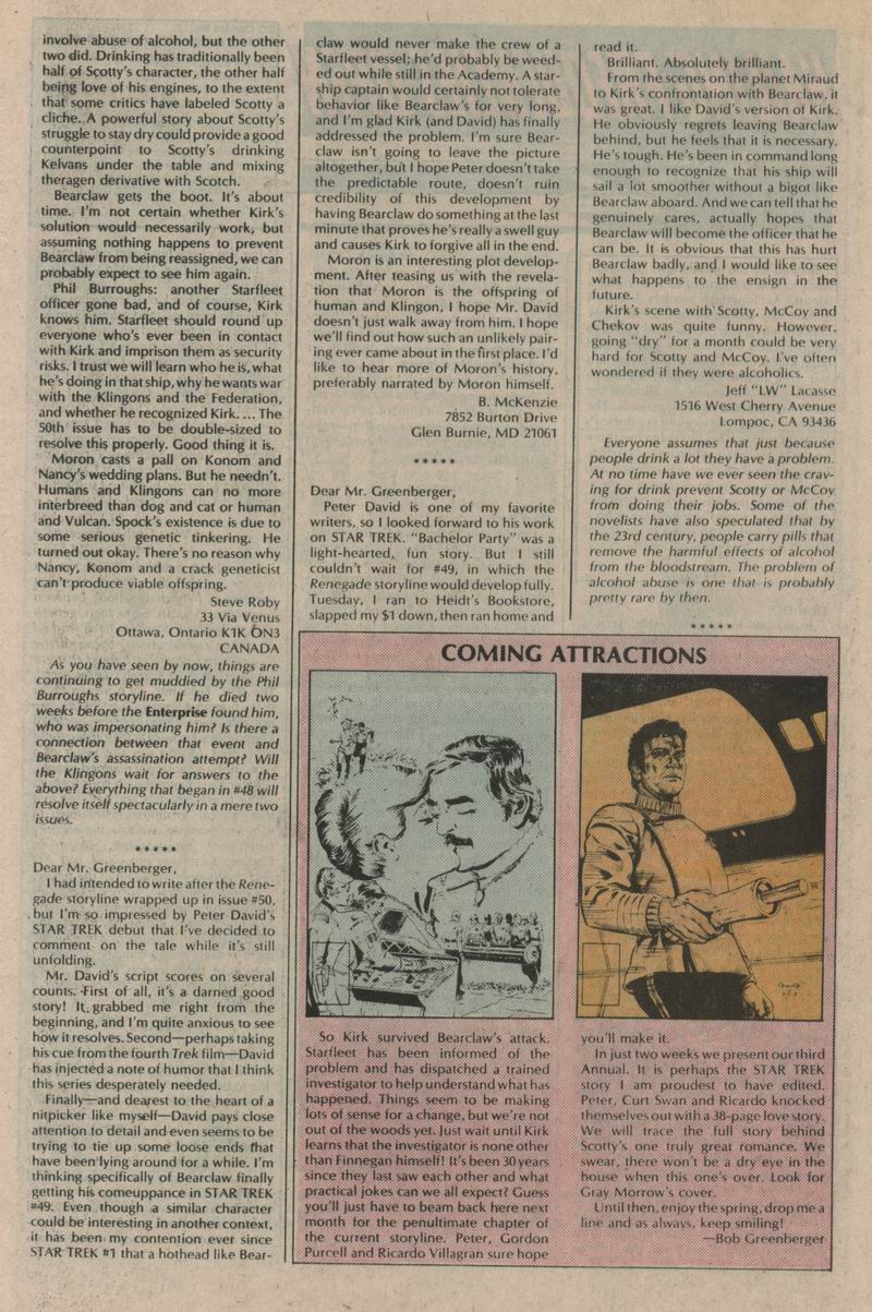 Read online Star Trek (1984) comic -  Issue #53 - 24