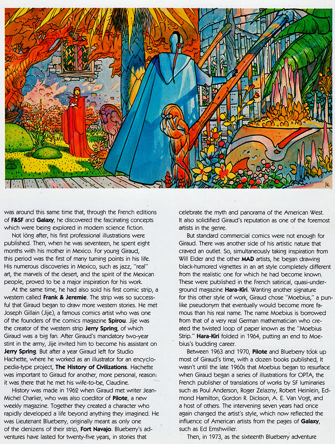 Read online The Art of Moebius comic -  Issue # TPB (Part 1) - 14