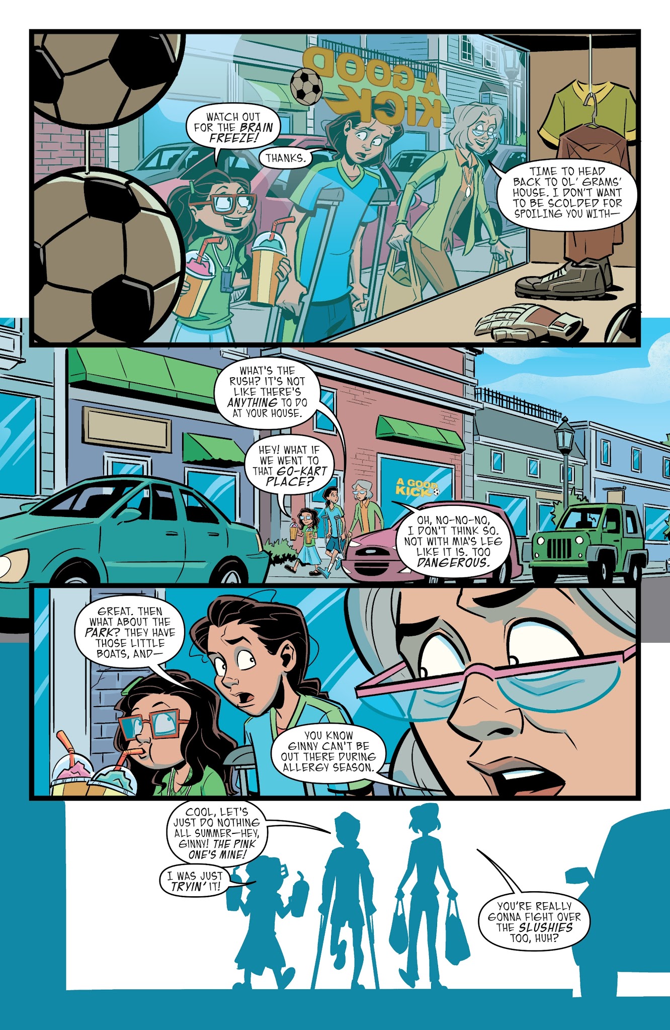 Read online Goosebumps: Monsters At Midnight comic -  Issue #1 - 4