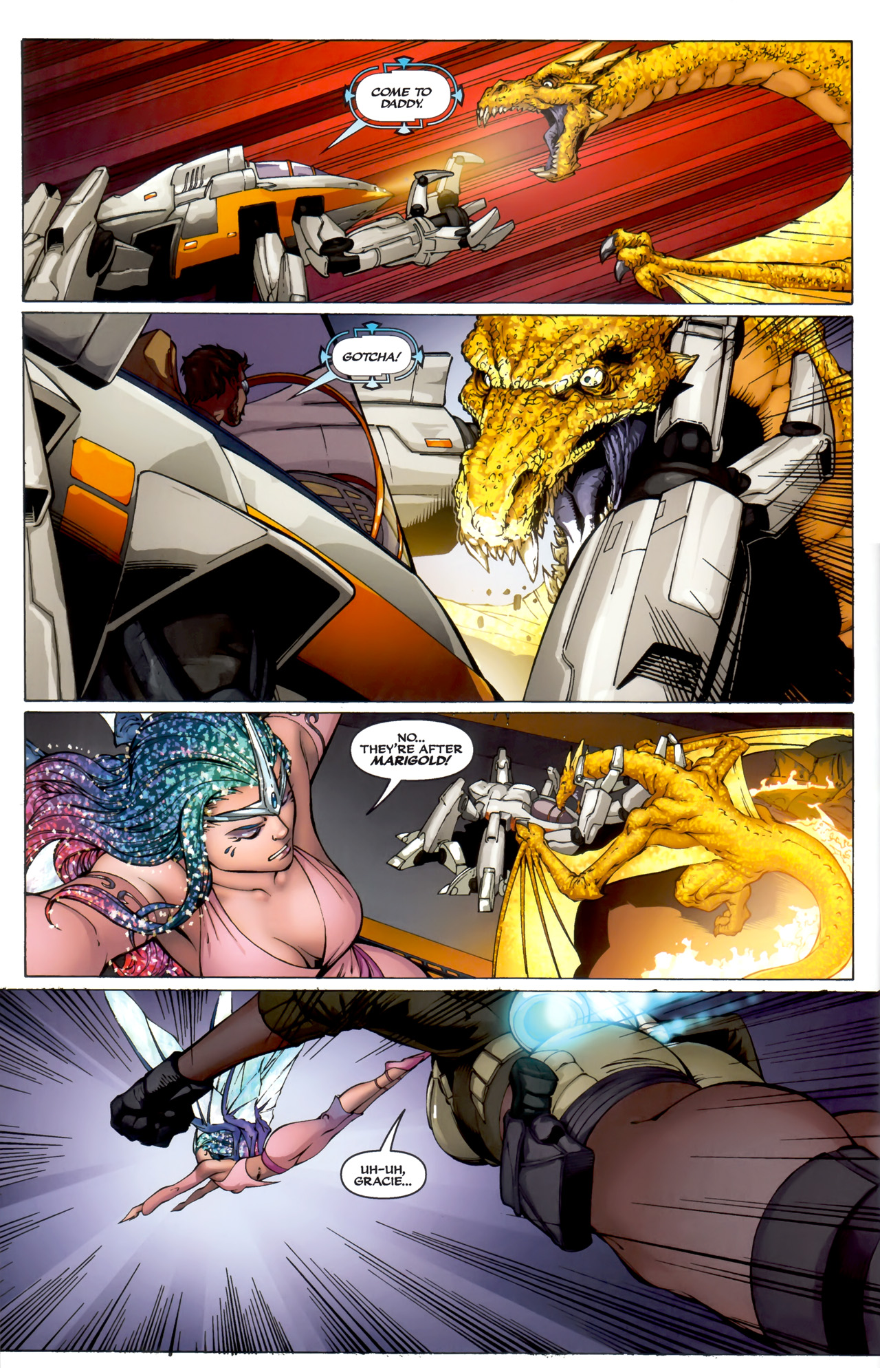 Read online Michael Turner's Soulfire (2009) comic -  Issue #4 - 24