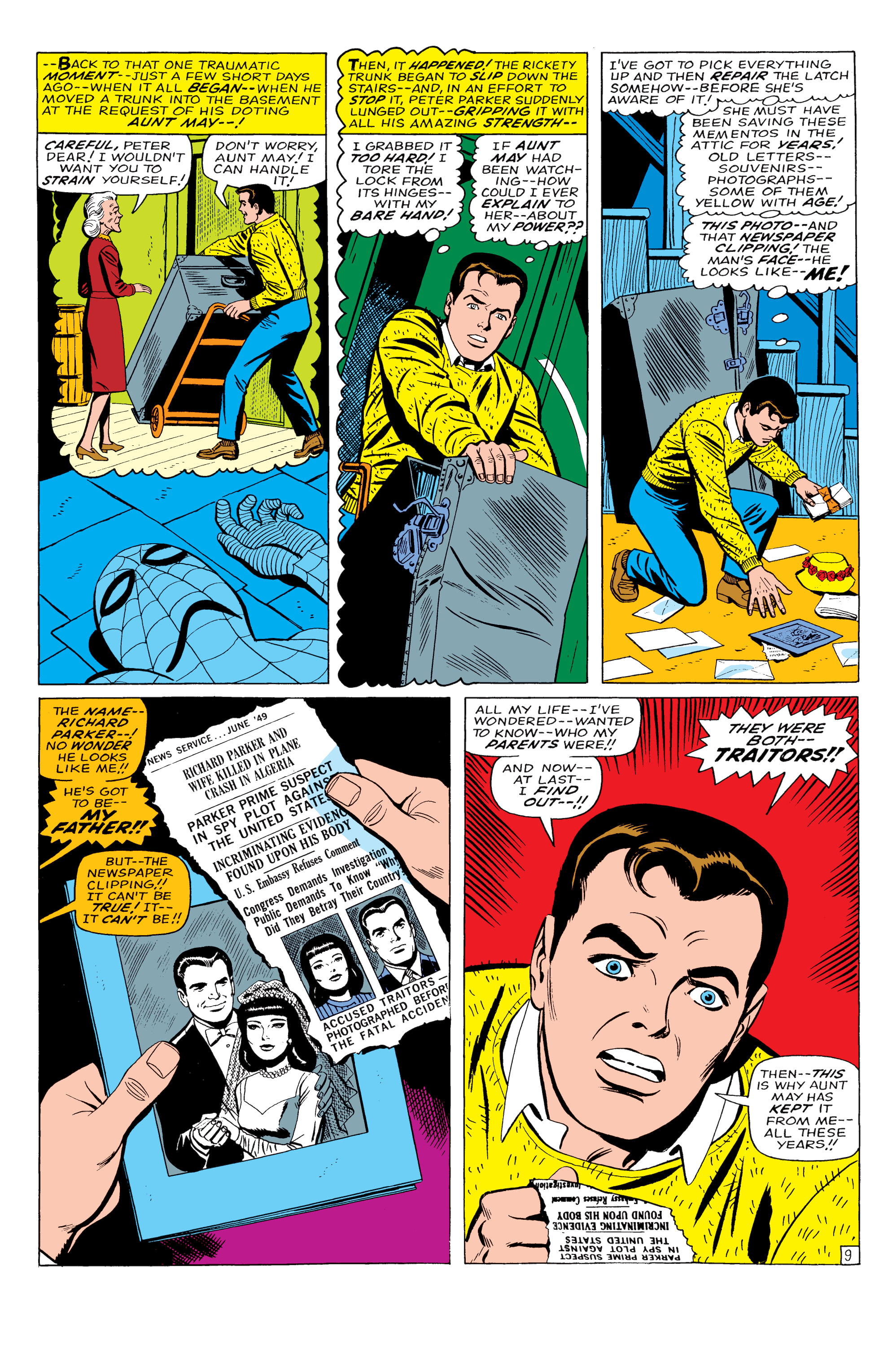 Read online Amazing Spider-Man Epic Collection comic -  Issue # The Secret of the Petrified Tablet (Part 1) - 14