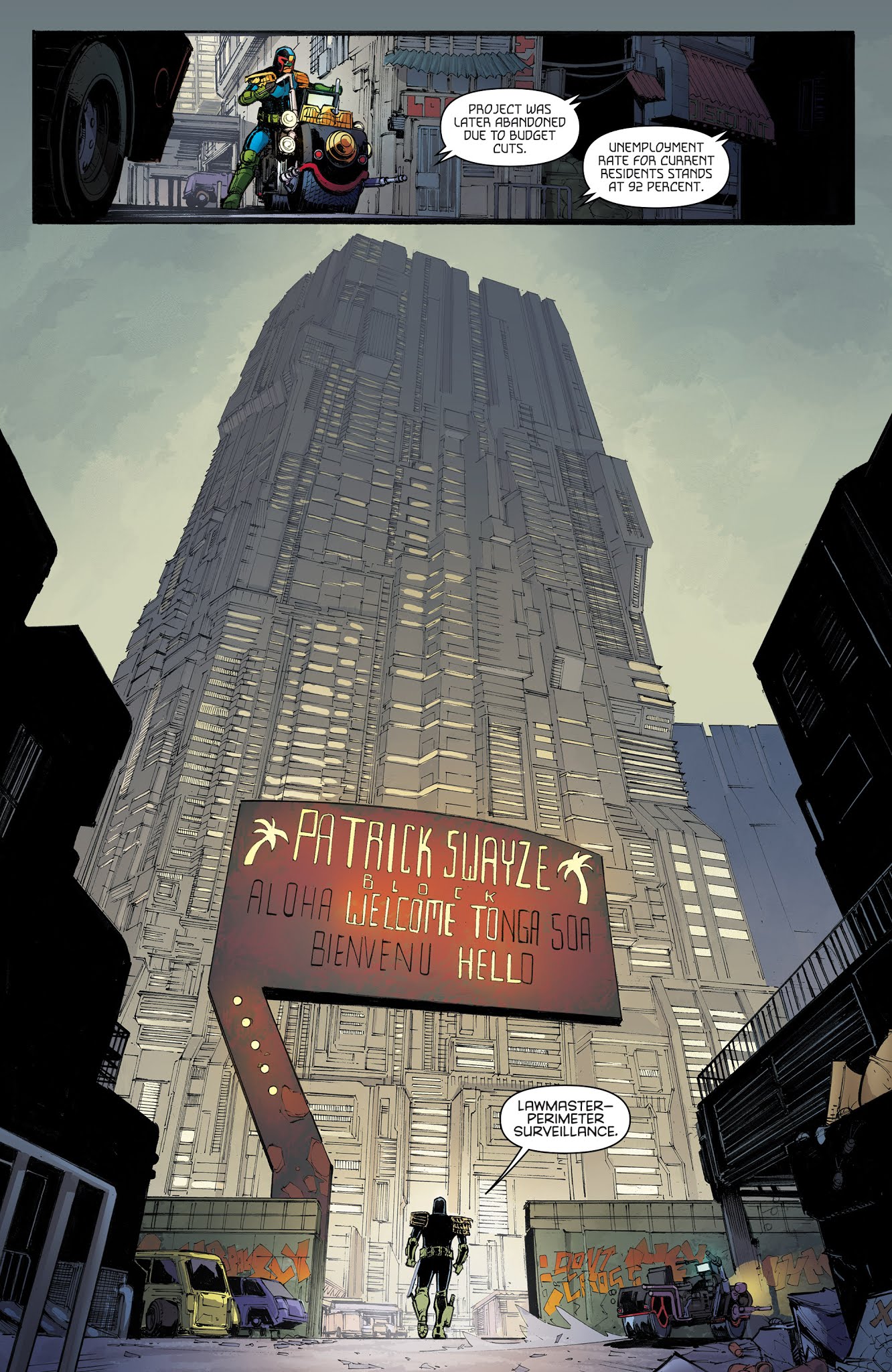 Read online Judge Dredd: Under Siege comic -  Issue #1 - 7