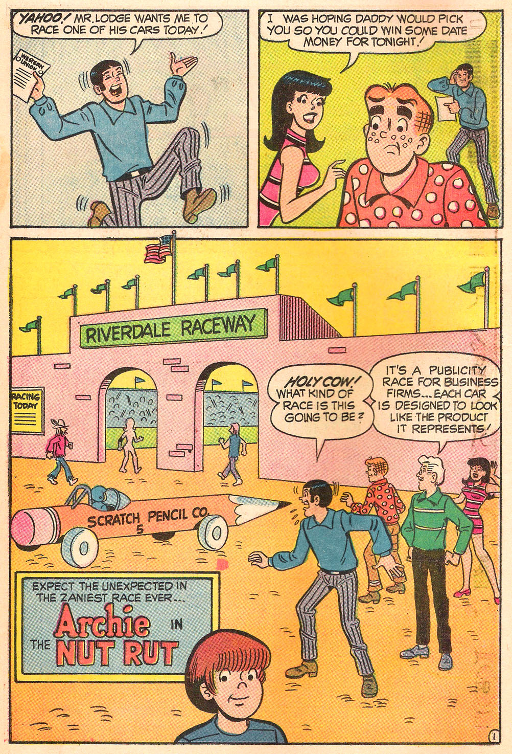 Read online Archie's TV Laugh-Out comic -  Issue #6 - 10