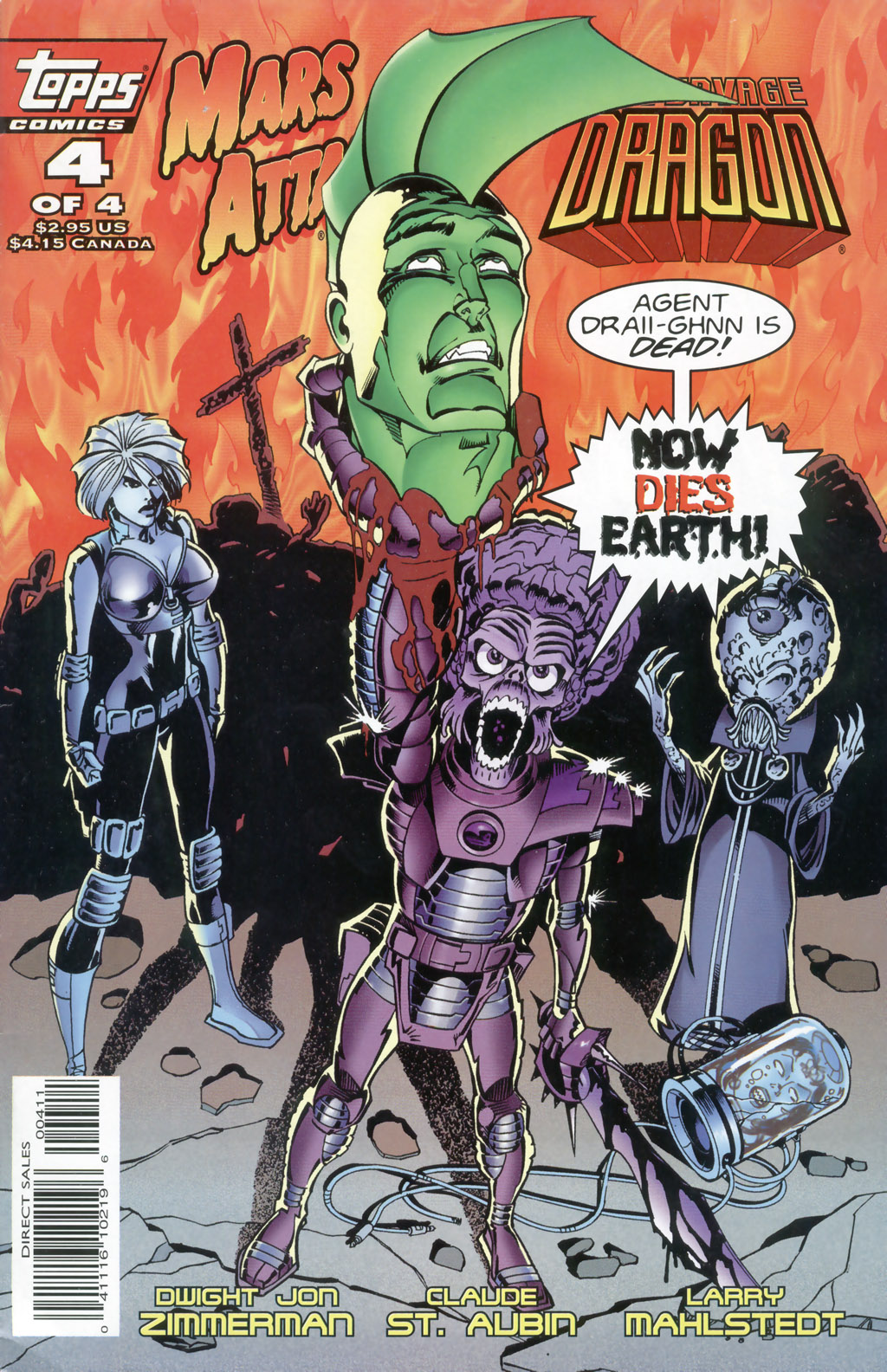 Read online Mars Attacks The Savage Dragon comic -  Issue #4 - 1