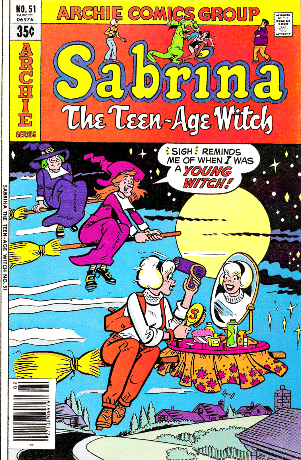Read online Sabrina The Teenage Witch (1971) comic -  Issue #51 - 1