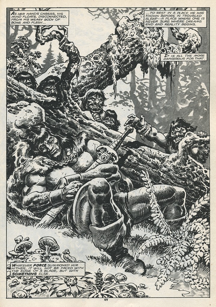 Read online The Savage Sword Of Conan comic -  Issue #177 - 51