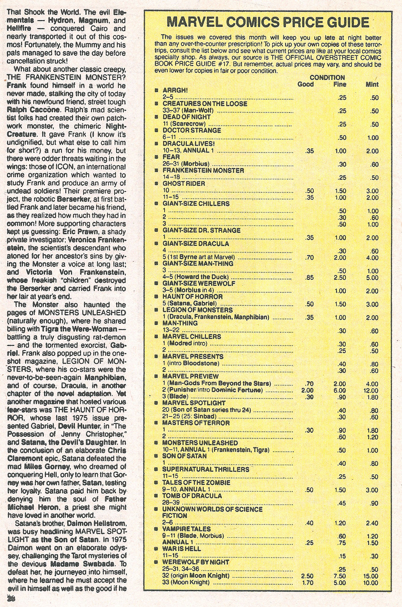 Read online Marvel Age comic -  Issue #56 - 28