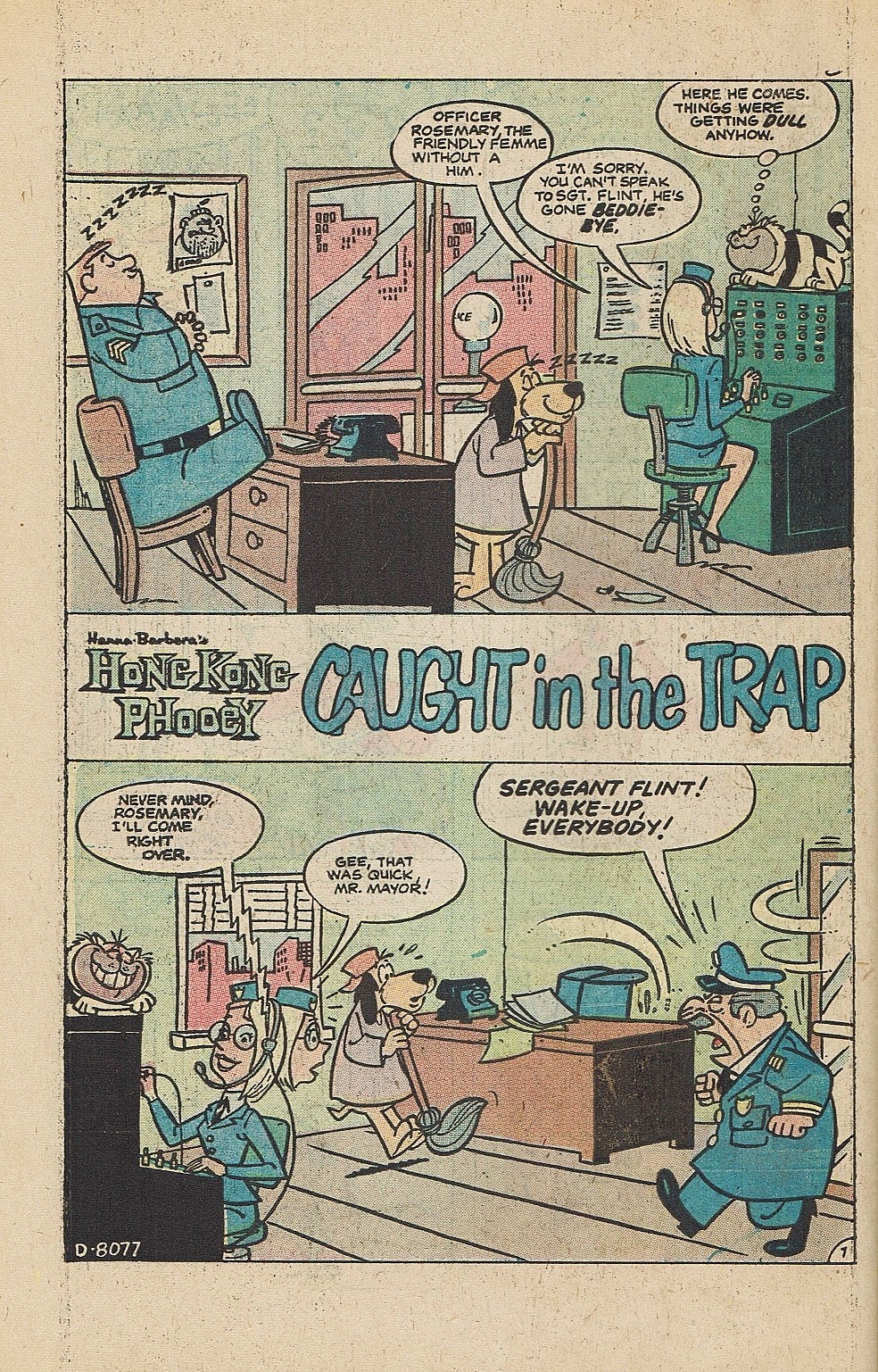 Read online Hong Kong Phooey comic -  Issue #8 - 10