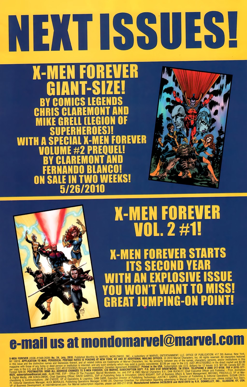 X-Men Forever (2009) issue 24 - Page 24