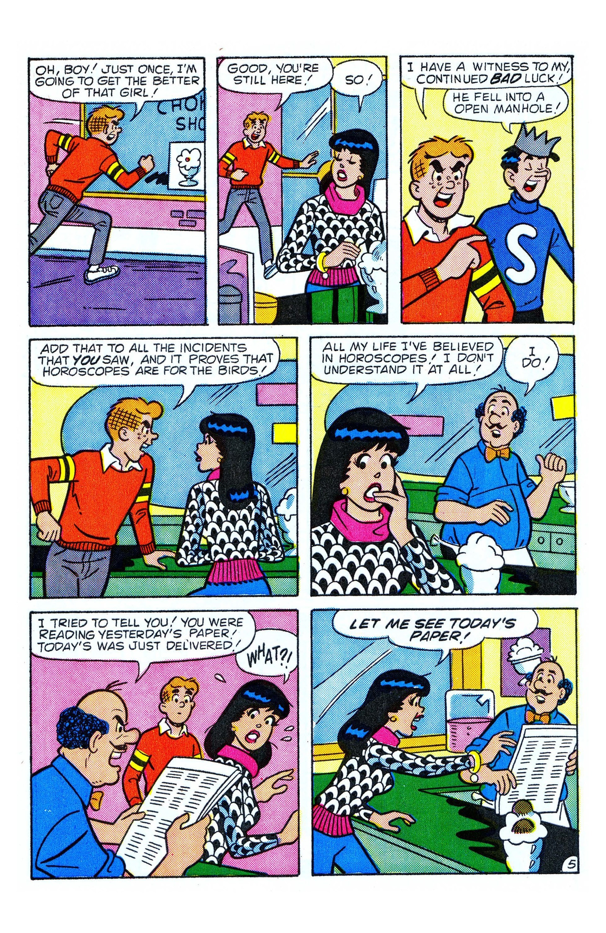 Read online Archie (1960) comic -  Issue #345 - 6
