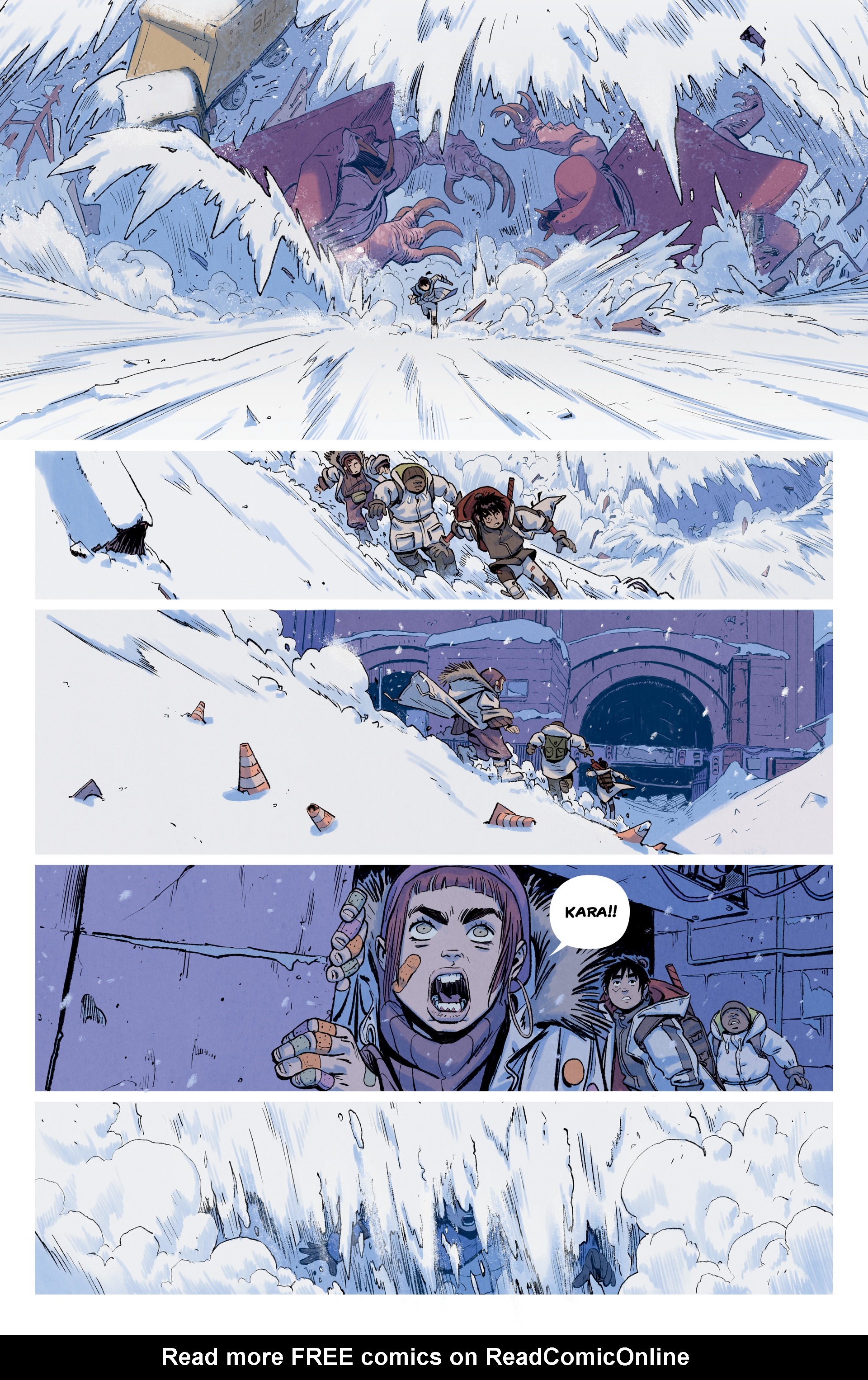Read online Giants: Ghosts of Winter comic -  Issue # TPB - 27