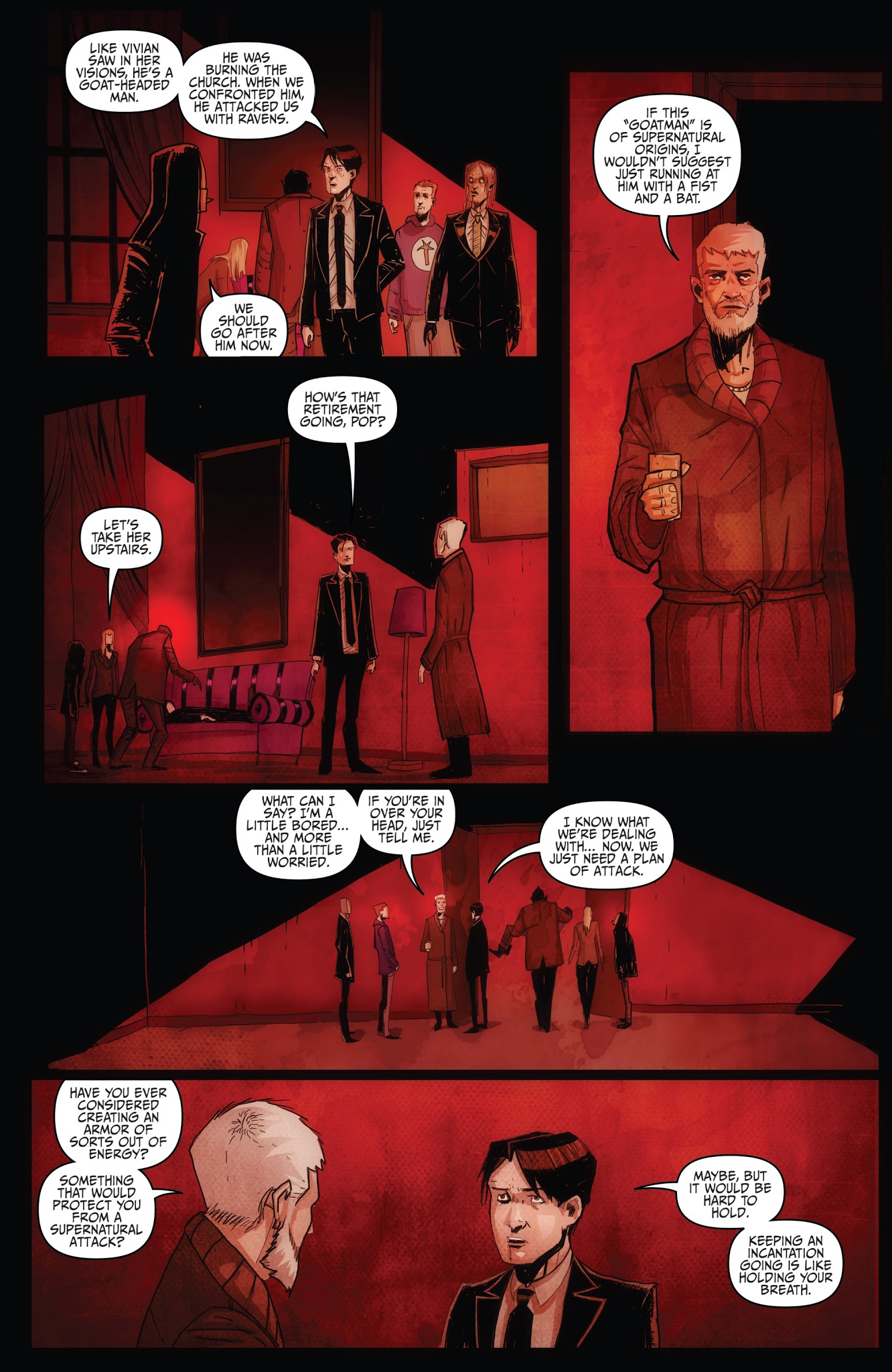 Read online October Faction: Supernatural Dreams comic -  Issue #2 - 16