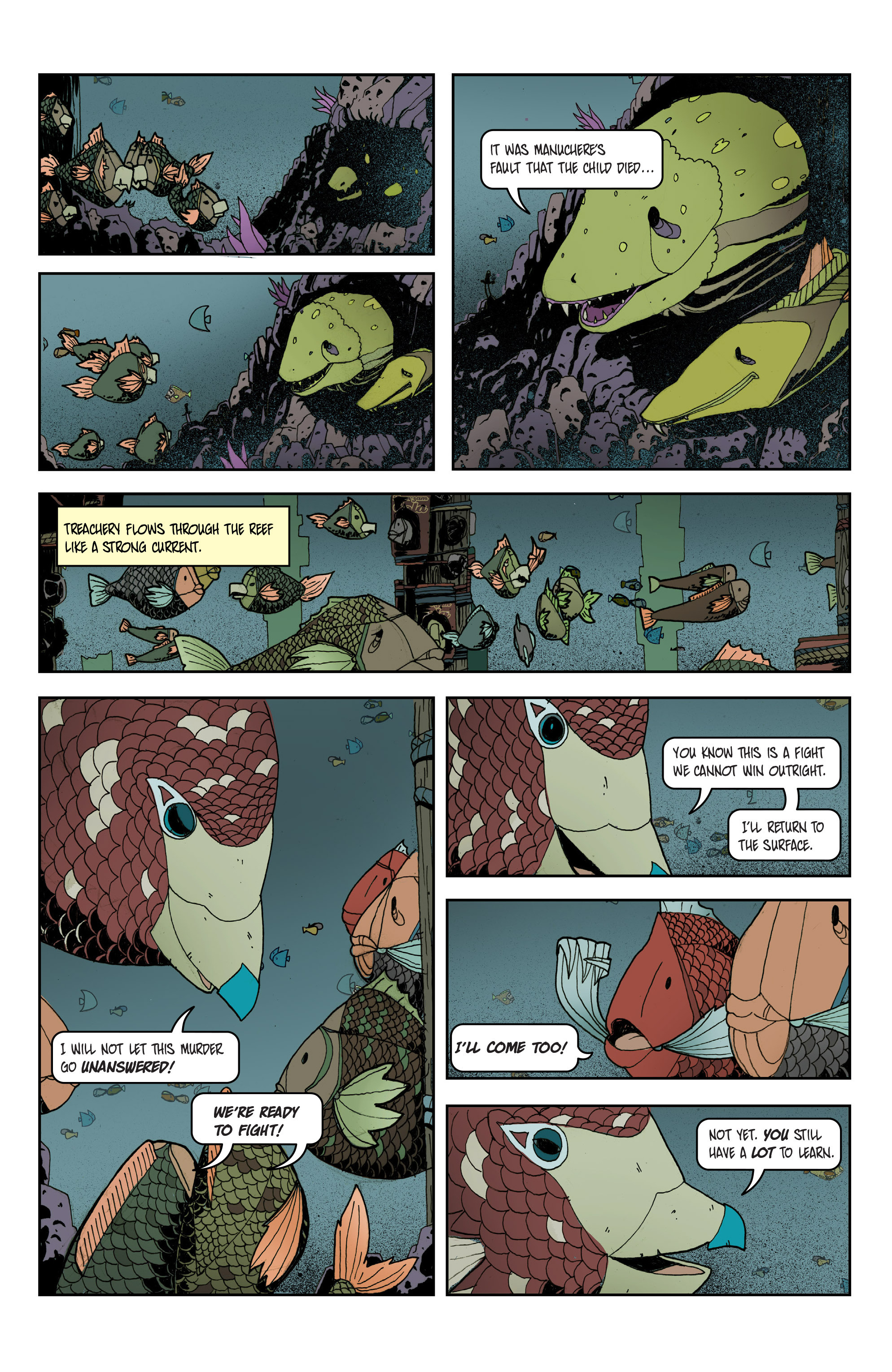 Read online The Little Red Fish comic -  Issue #2 - 15