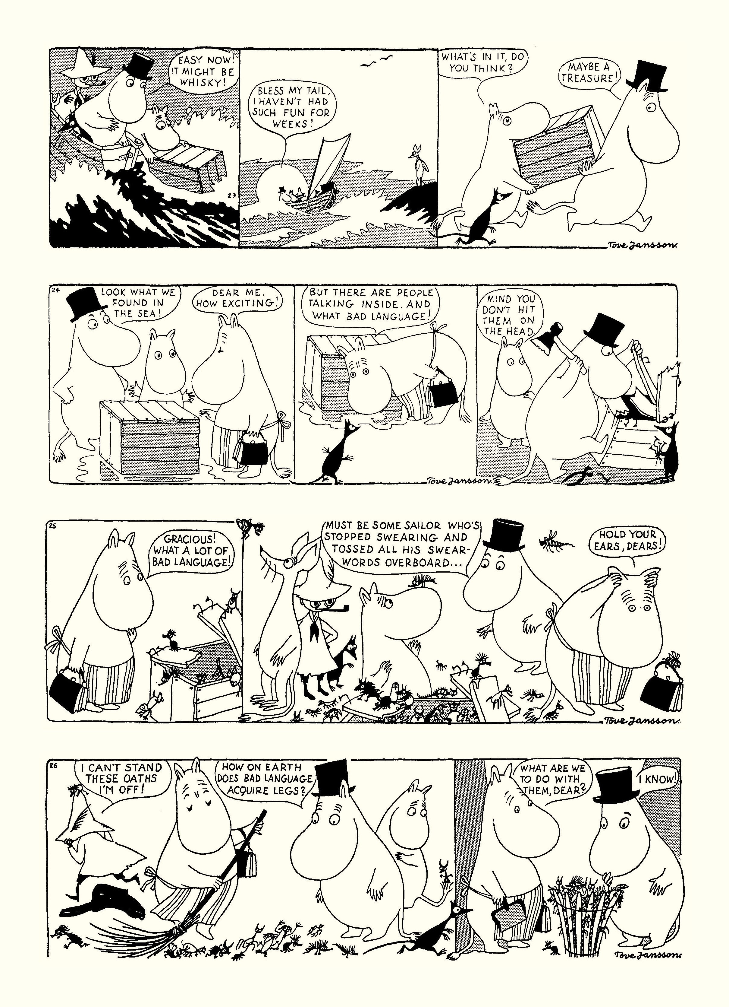 Read online Moomin: The Complete Tove Jansson Comic Strip comic -  Issue # TPB 1 - 36