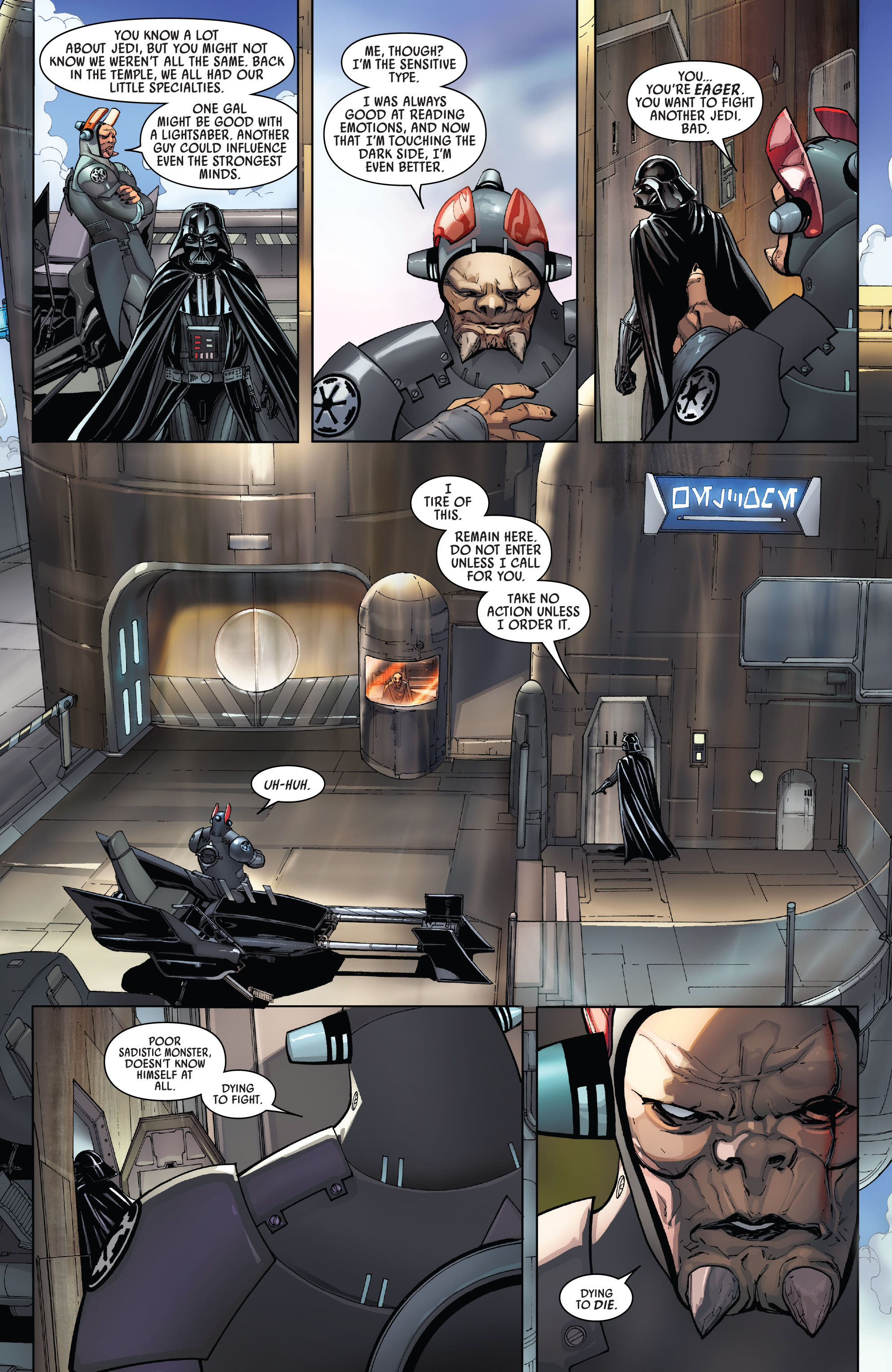 Read online Star Wars: Darth Vader by Charles Soule Omnibus comic -  Issue # TPB (Part 3) - 8