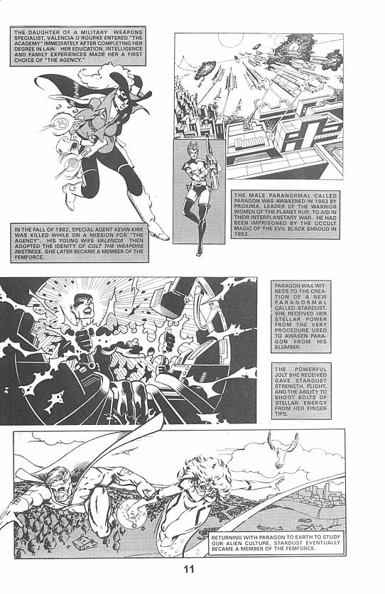 Read online Femforce: Timelines comic -  Issue #1 - 13
