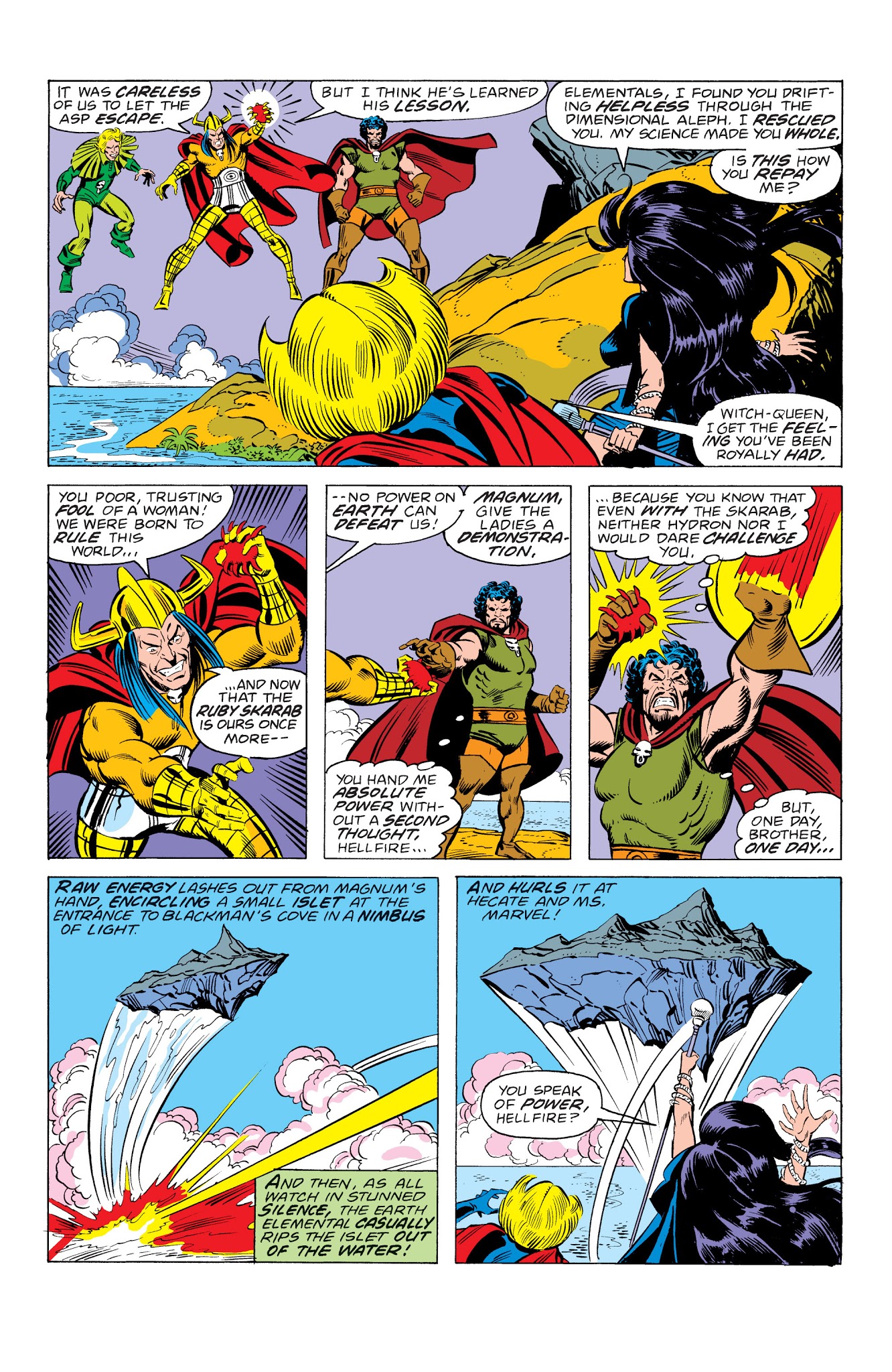 Read online Marvel Masterworks: Ms. Marvel comic -  Issue # TPB 1 - 213