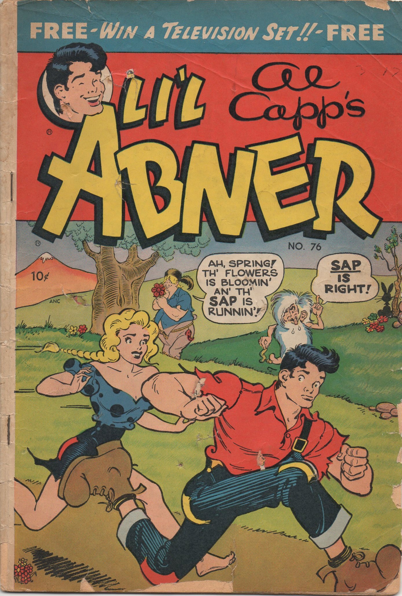 Read online Li'l Abner Comics comic -  Issue #76 - 1