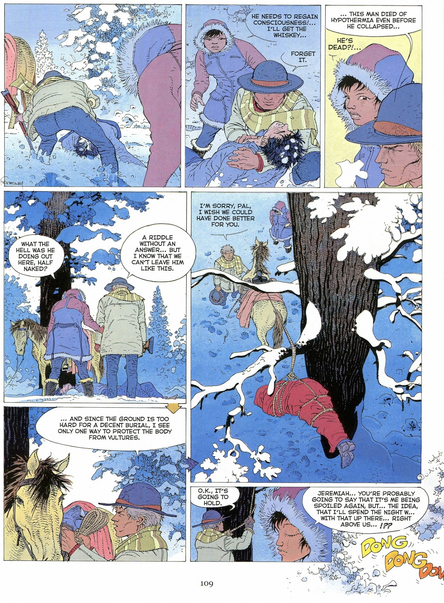 Read online Jeremiah by Hermann comic -  Issue # TPB 3 - 110