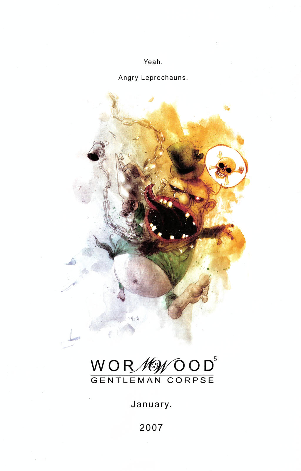 Read online Wormwood: Gentleman Corpse comic -  Issue #4 - 27