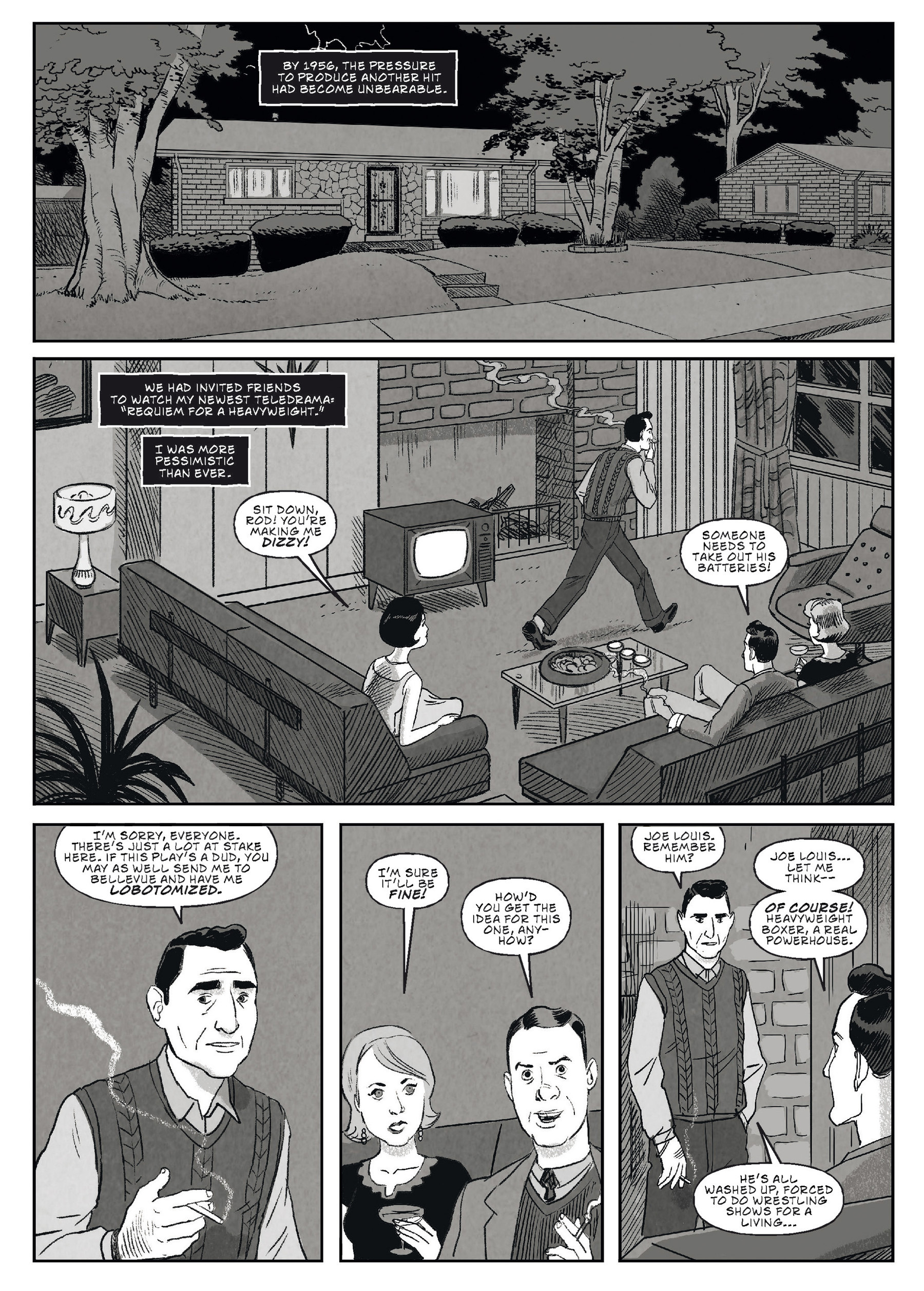 Read online The Twilight Man: Rod Serling and the Birth of Television comic -  Issue # TPB (Part 1) - 94
