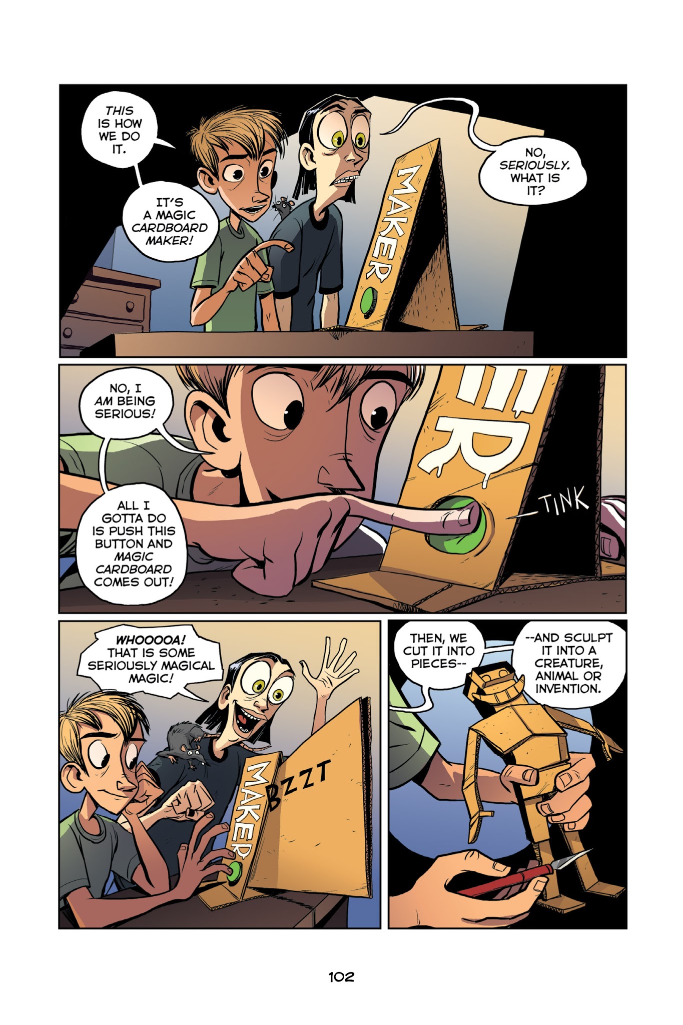 Read online Cardboard comic -  Issue # TPB - 106