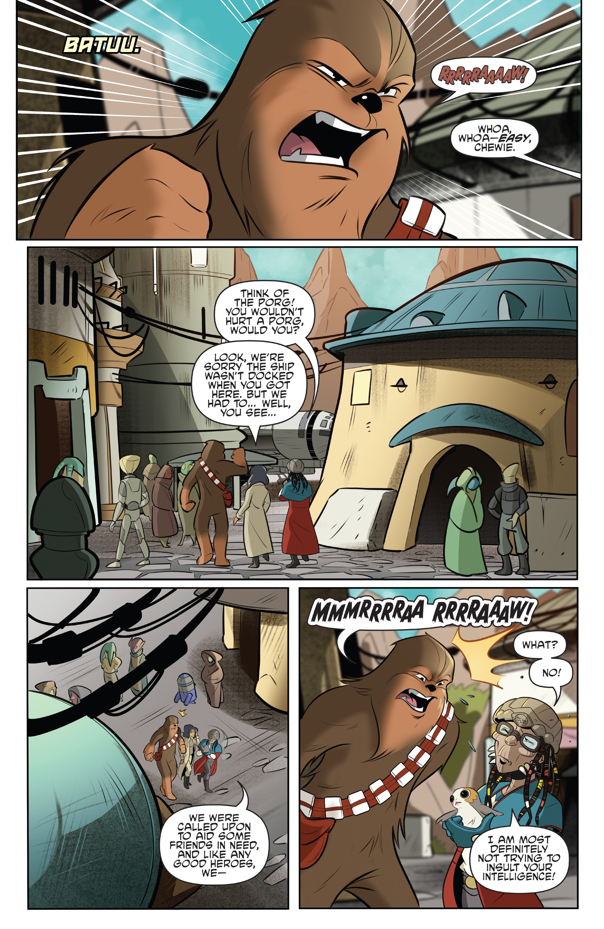 Read online Star Wars Adventures: Flight of the Falcon comic -  Issue # Full - 23