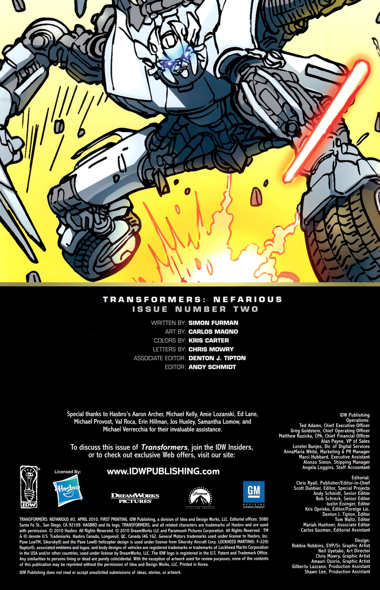 Read online Transformers: Nefarious comic -  Issue #2 - 3