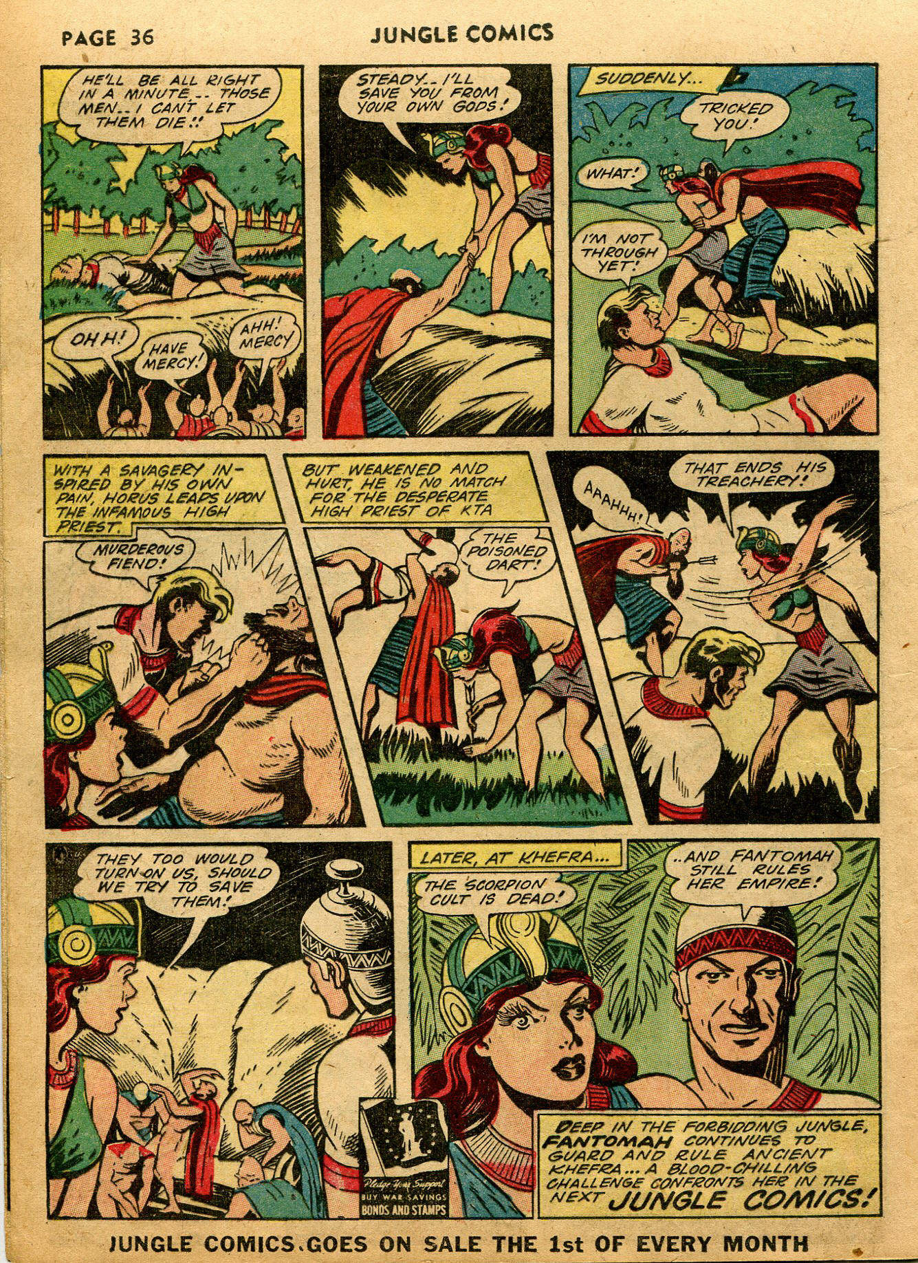 Read online Jungle Comics comic -  Issue #40 - 38