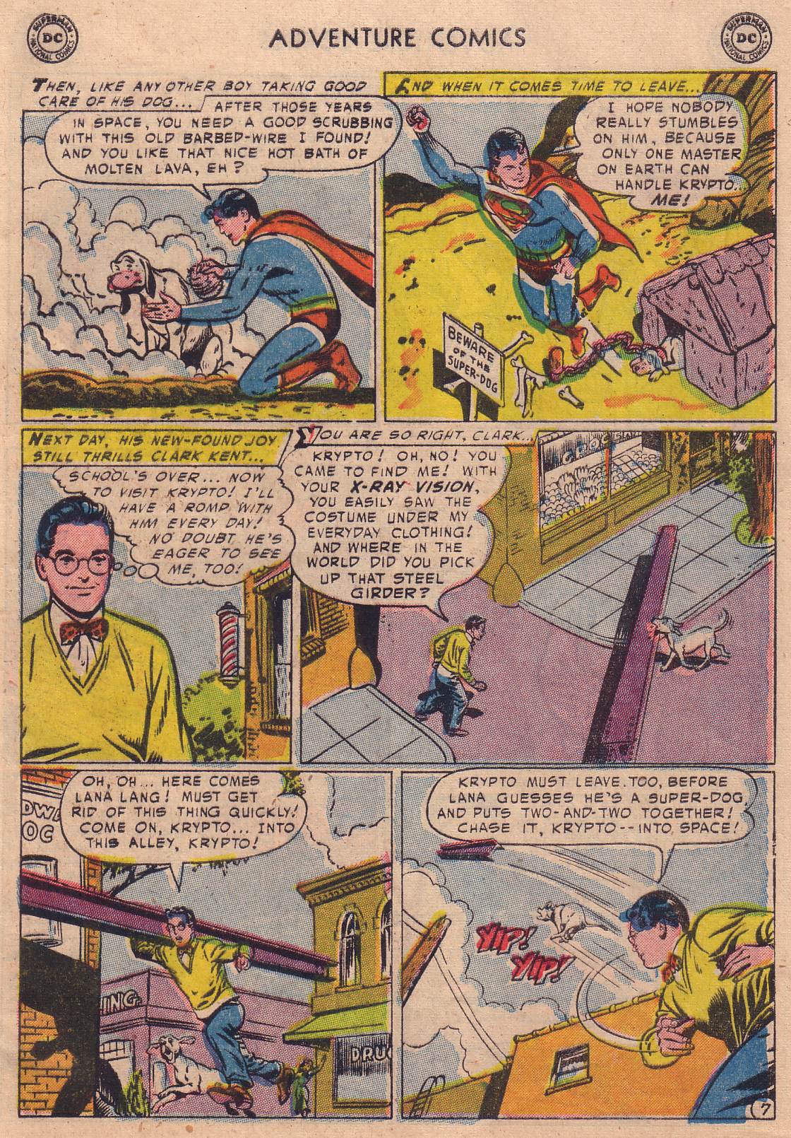 Read online Adventure Comics (1938) comic -  Issue #210 - 9