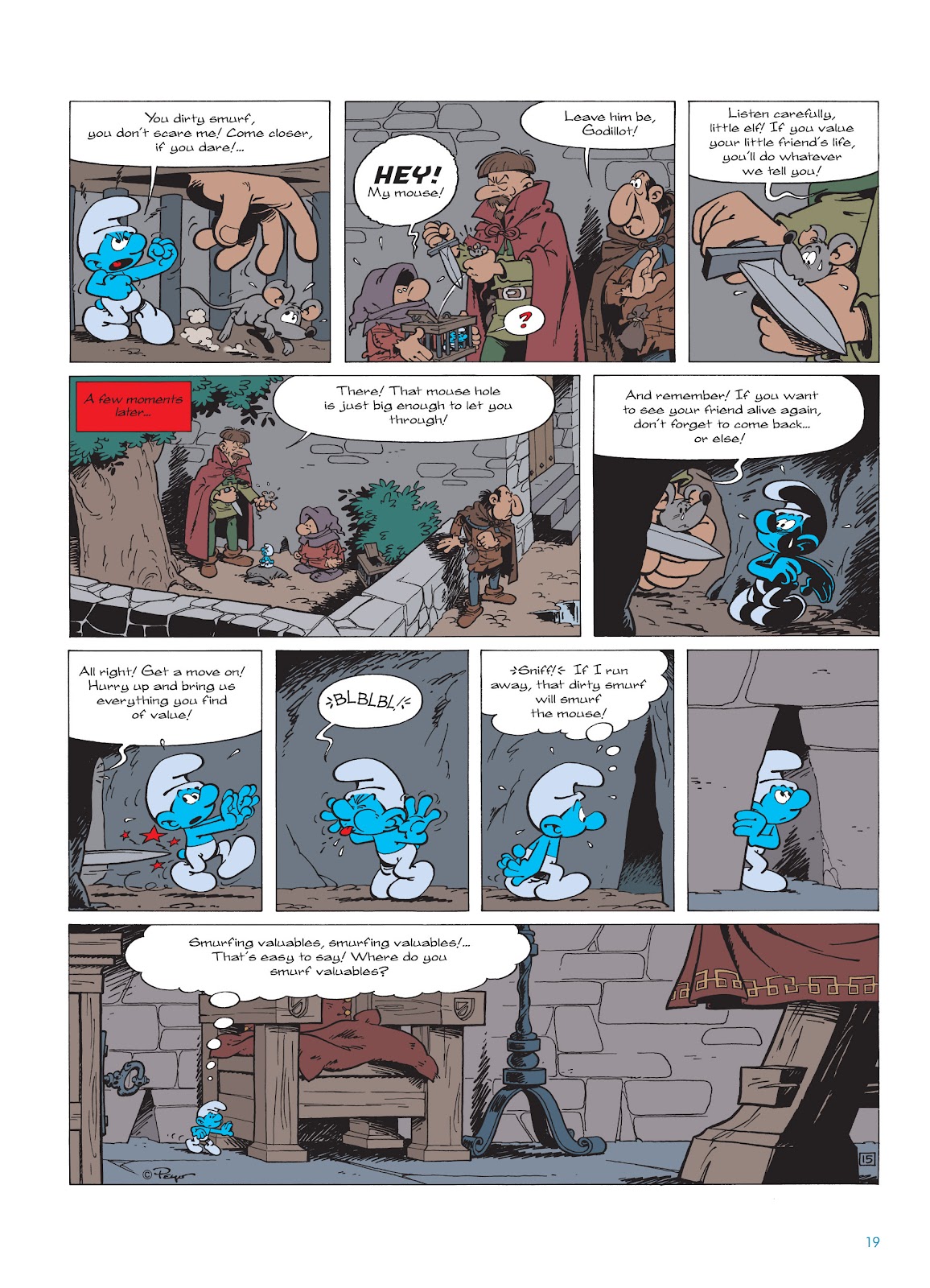 Read online The Smurfs comic -  Issue #19 - 19