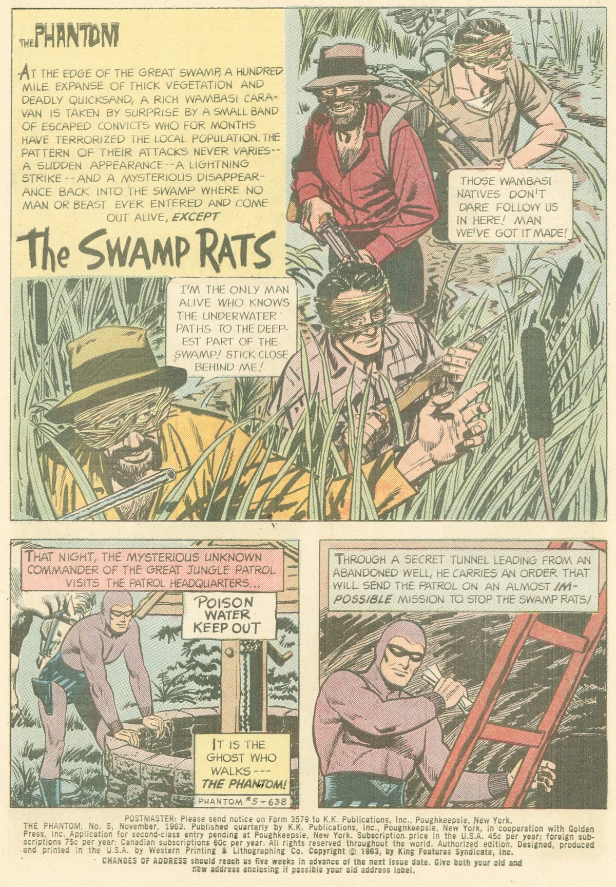 Read online The Phantom (1962) comic -  Issue #5 - 3