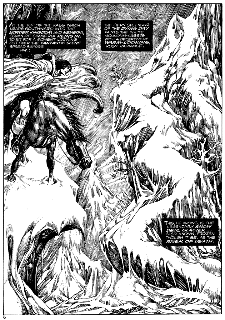 Read online The Savage Sword Of Conan comic -  Issue #34 - 6