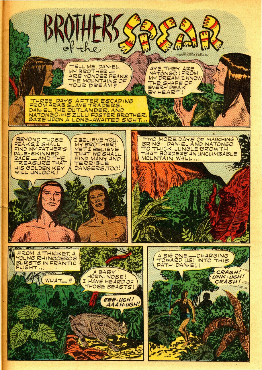 Read online Tarzan (1948) comic -  Issue #37 - 45