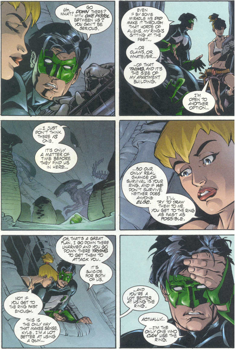 Read online Green Lantern vs. Aliens comic -  Issue #4 - 7